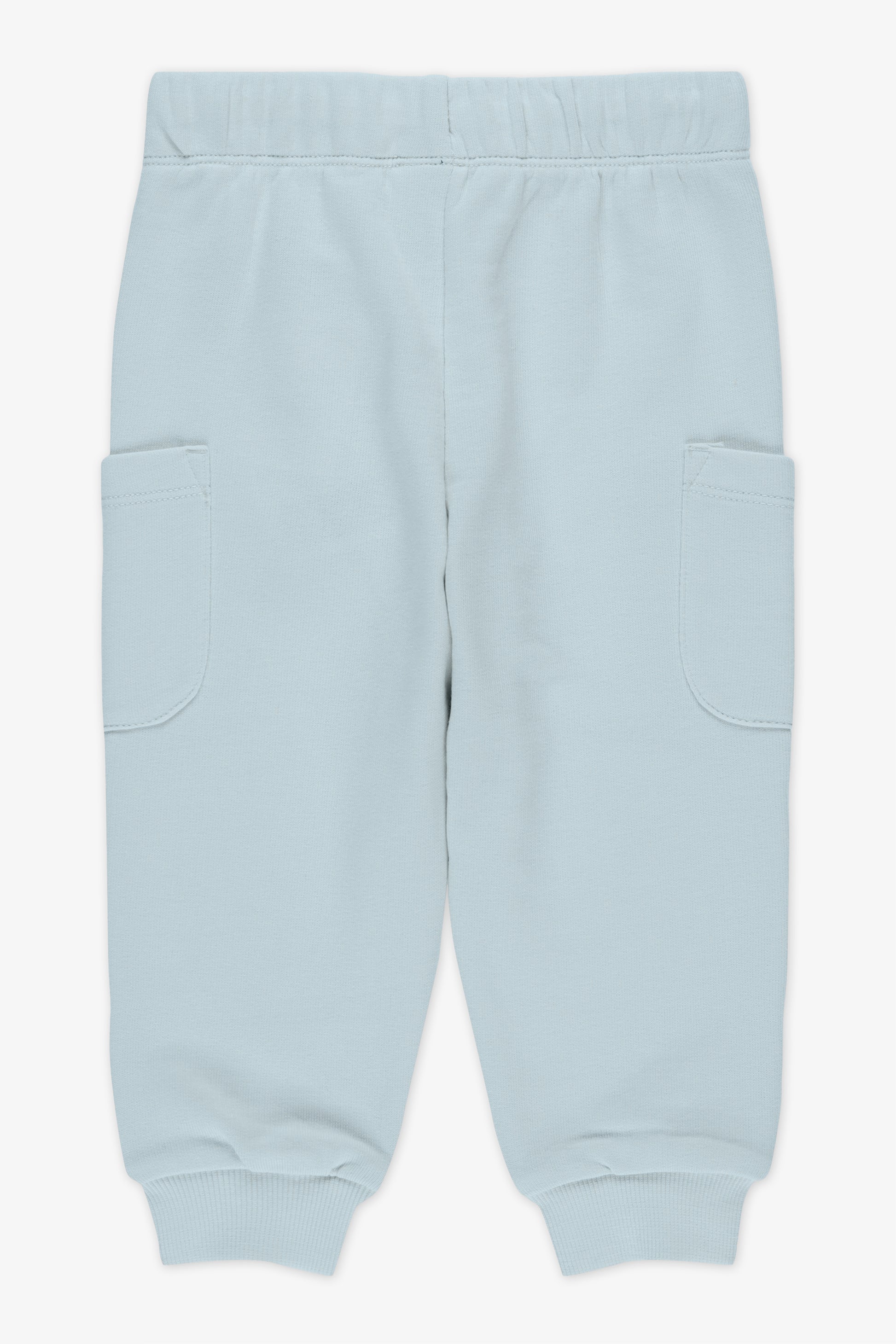 Jogger poches cargo élastique - Bébé garçon && BLEU PALE