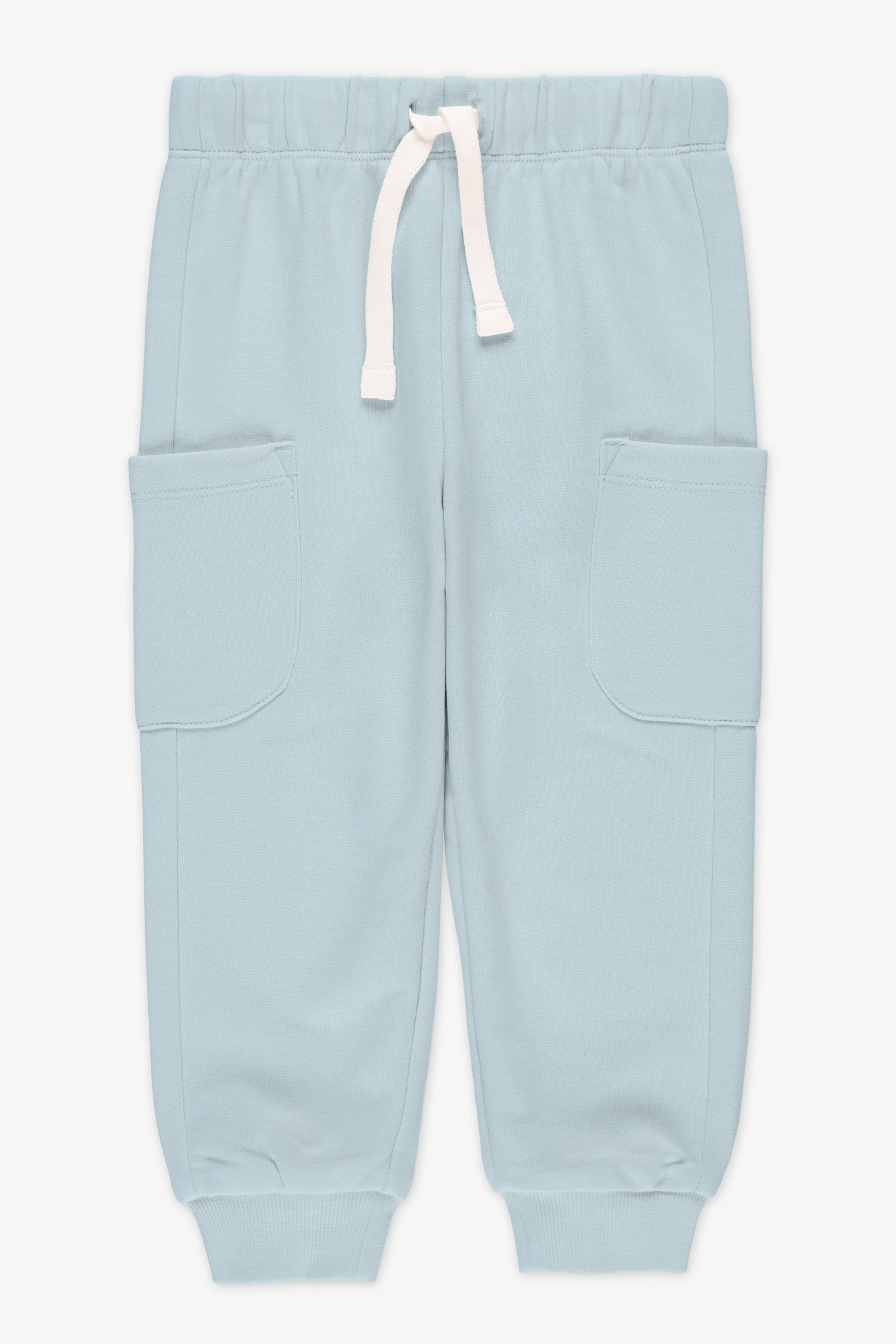 Jogger poches cargo élastique - Bébé garçon && BLEU PALE