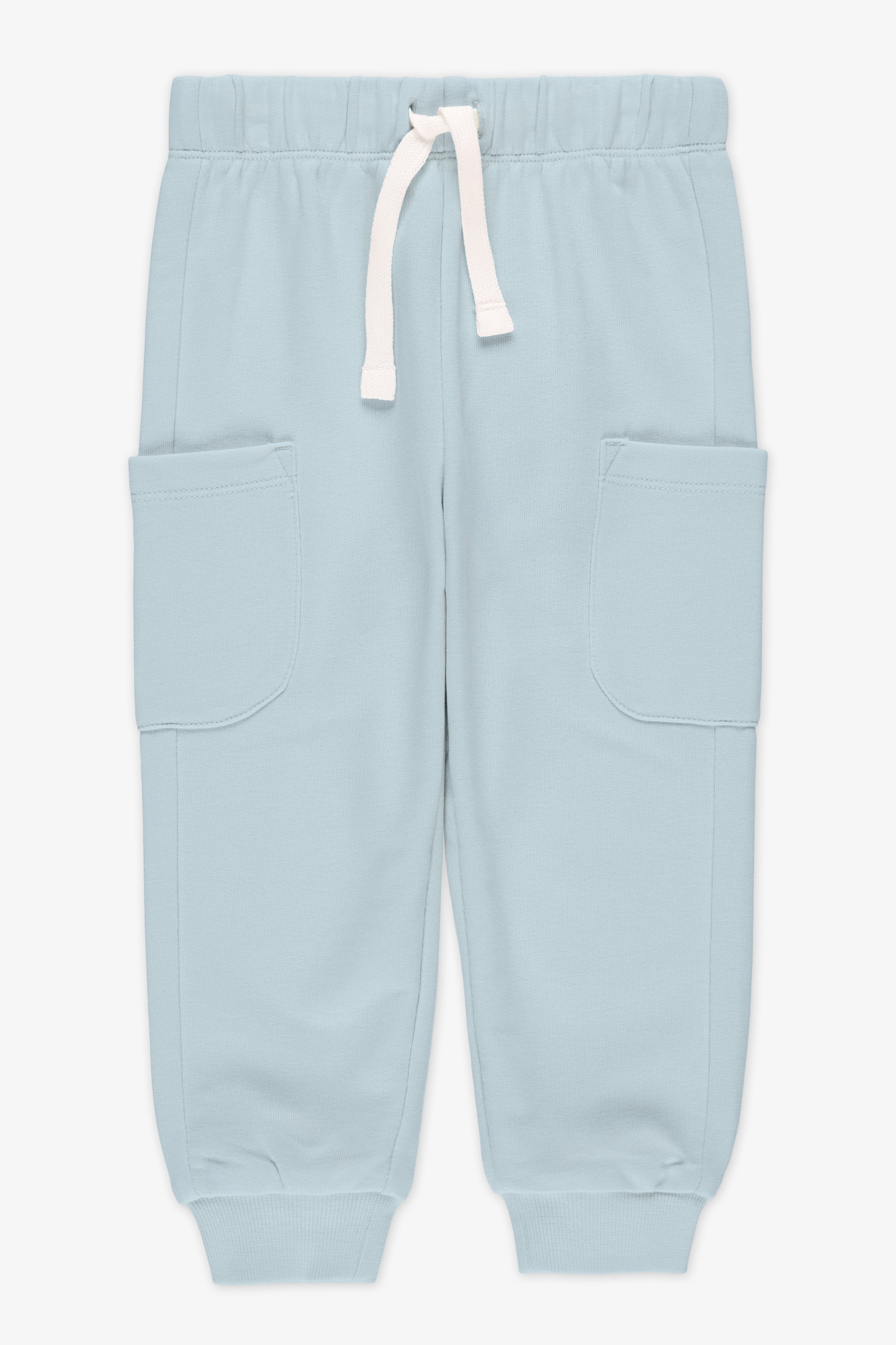 Jogger poches cargo élastique - Bébé garçon && BLEU PALE