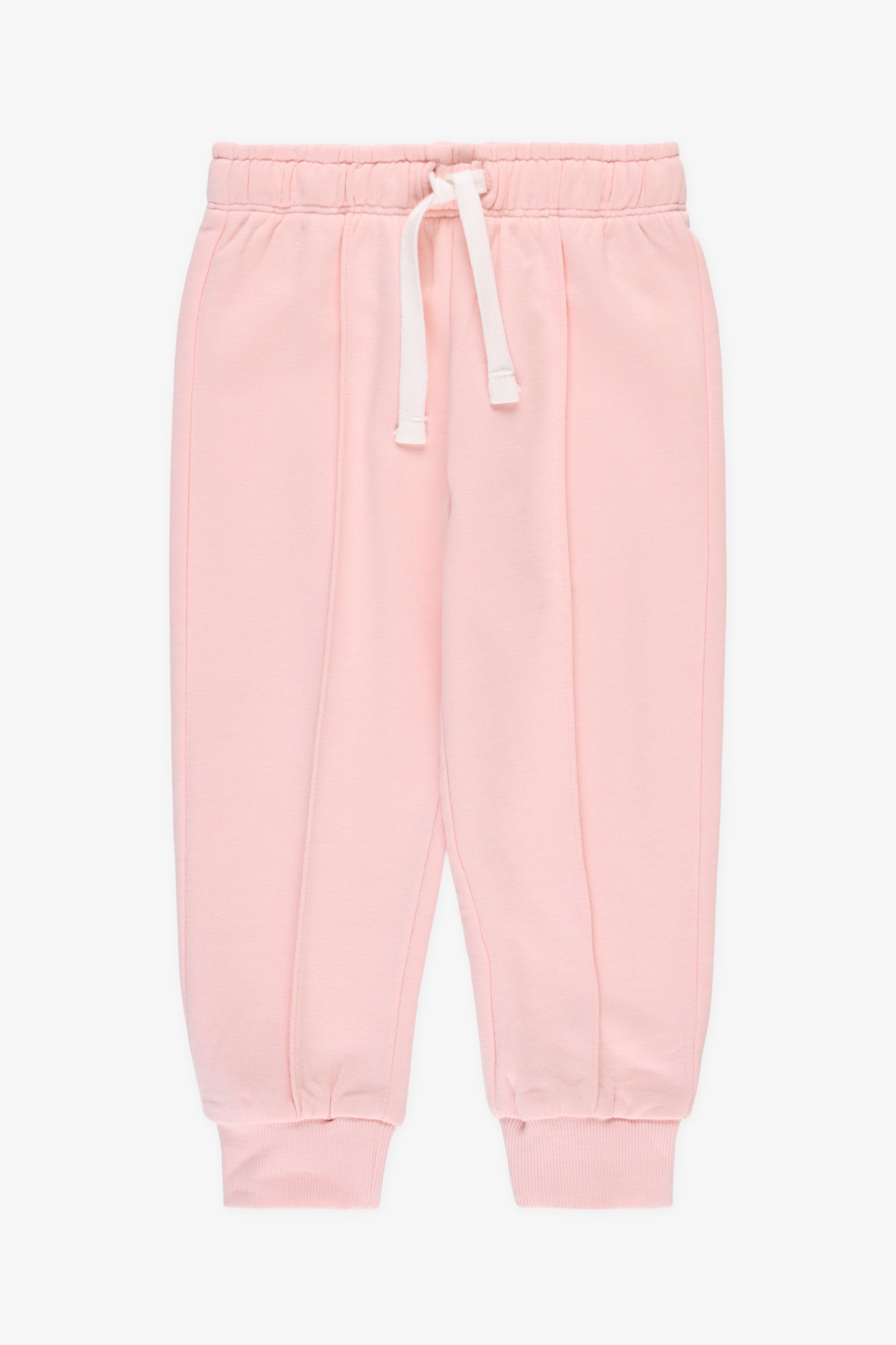 Jogger élastique en French Terry - Bébé fille && ROSE