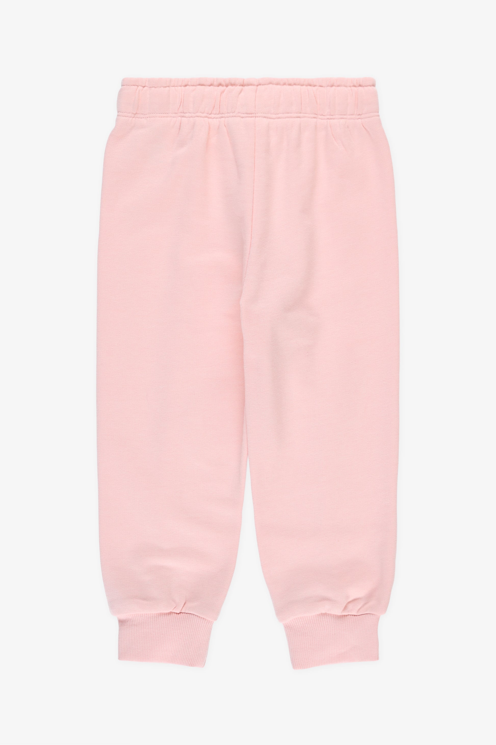 Jogger élastique en French Terry - Bébé fille && ROSE