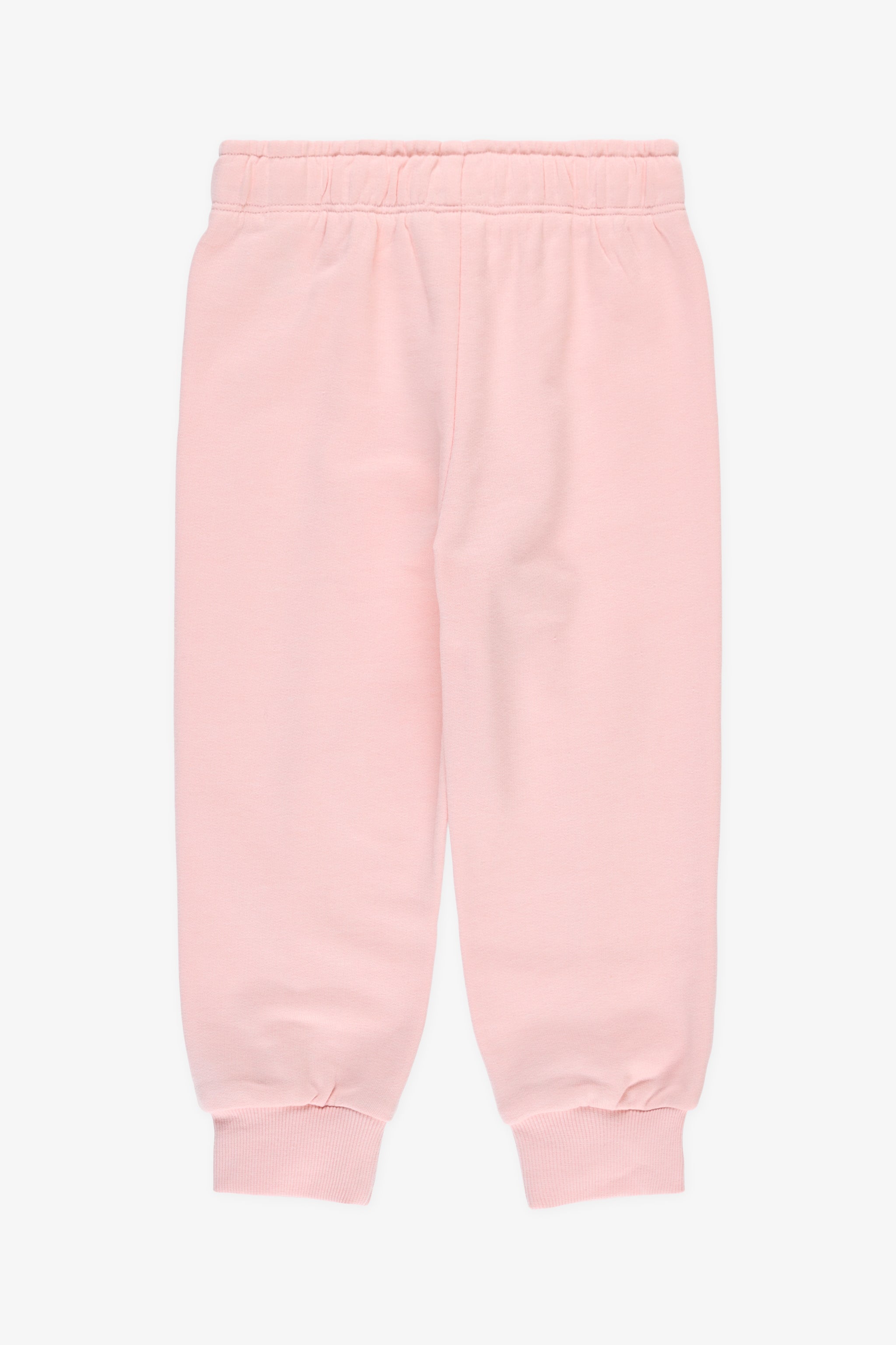 Jogger élastique en French Terry - Bébé fille && ROSE