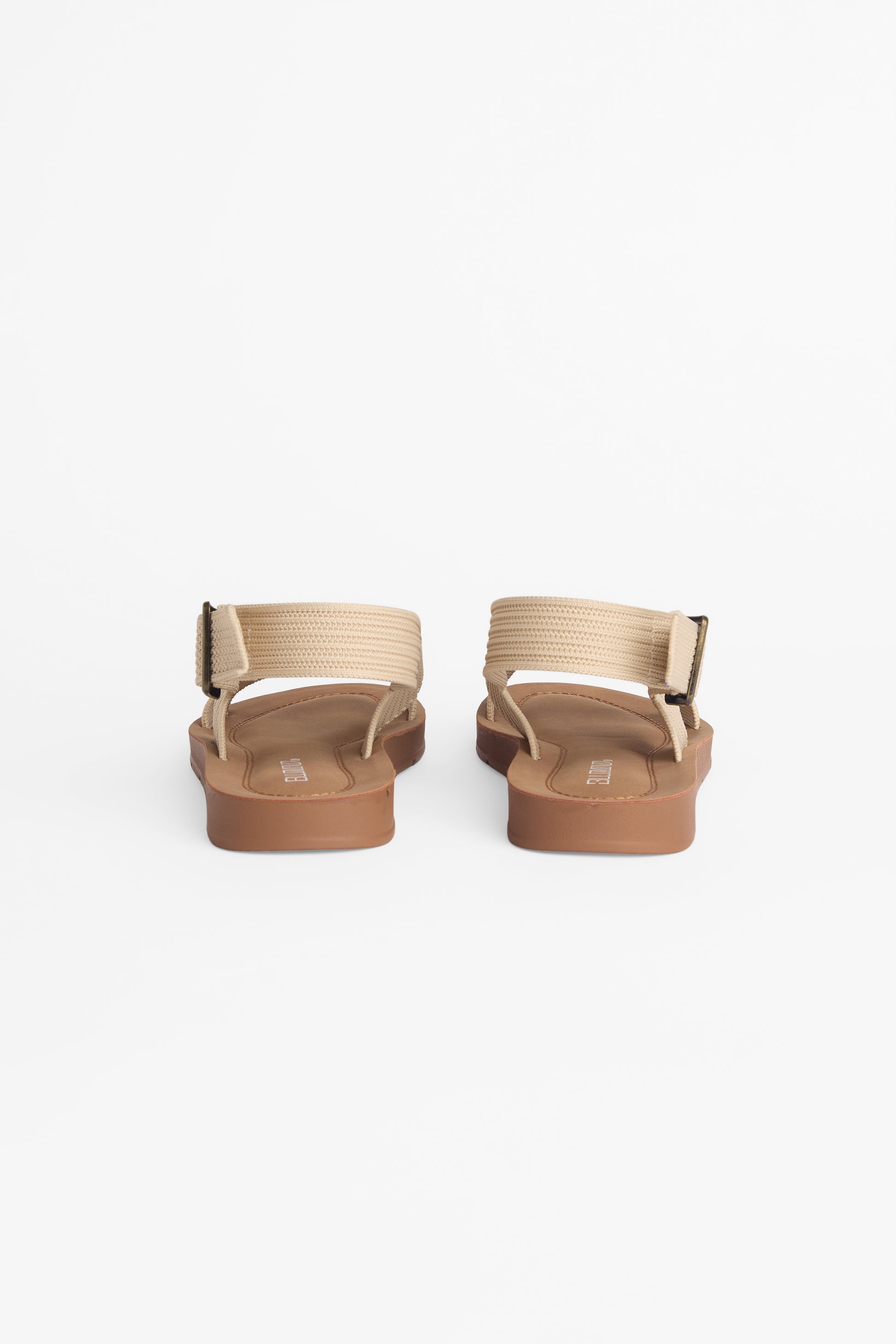 Sandales Flyknit confort à lanières ajustables - Femme && BEIGE