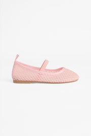 Ballerines en crochet et satin - Enfant && PECHE