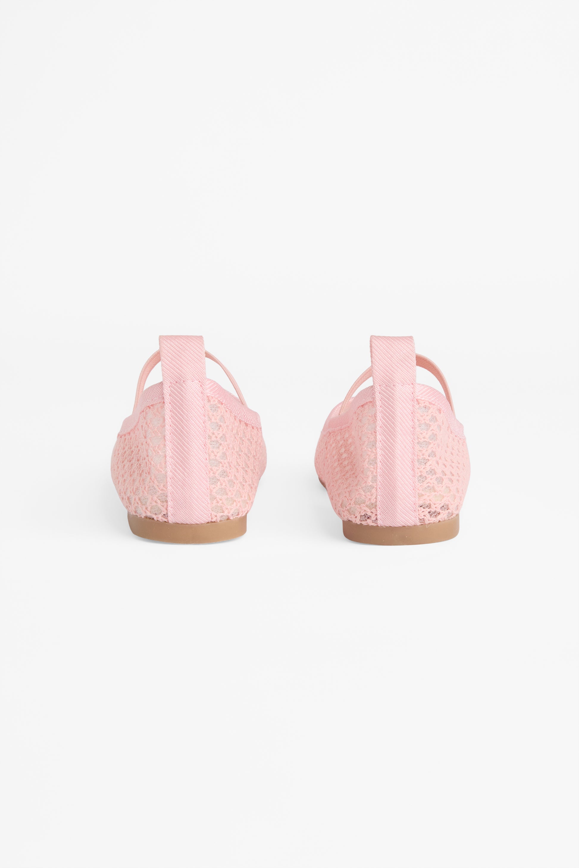 Ballerines en crochet et satin - Enfant && PECHE