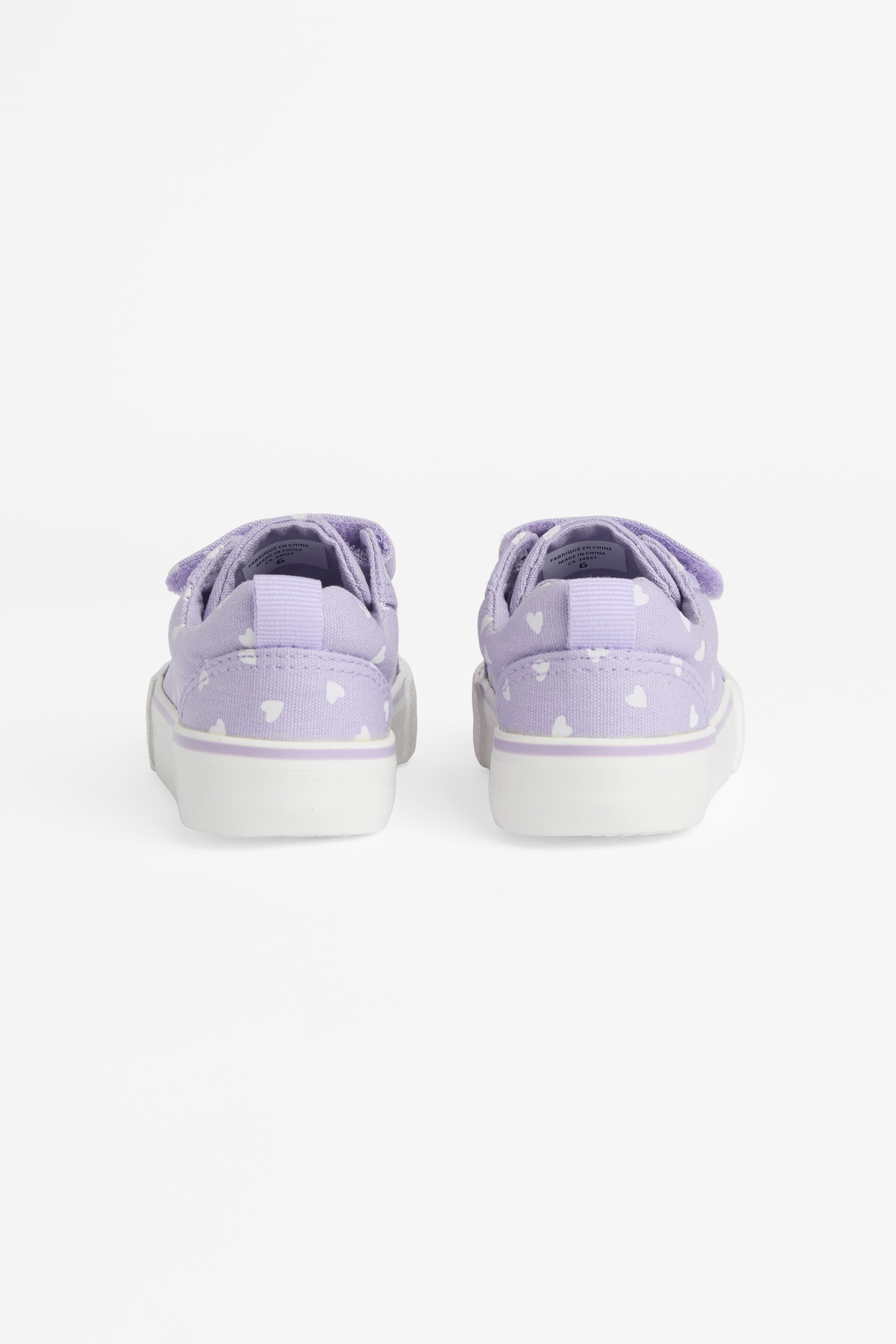 Chaussures en canevas avec velcro ajustable - Enfant && MAUVE/MULTI