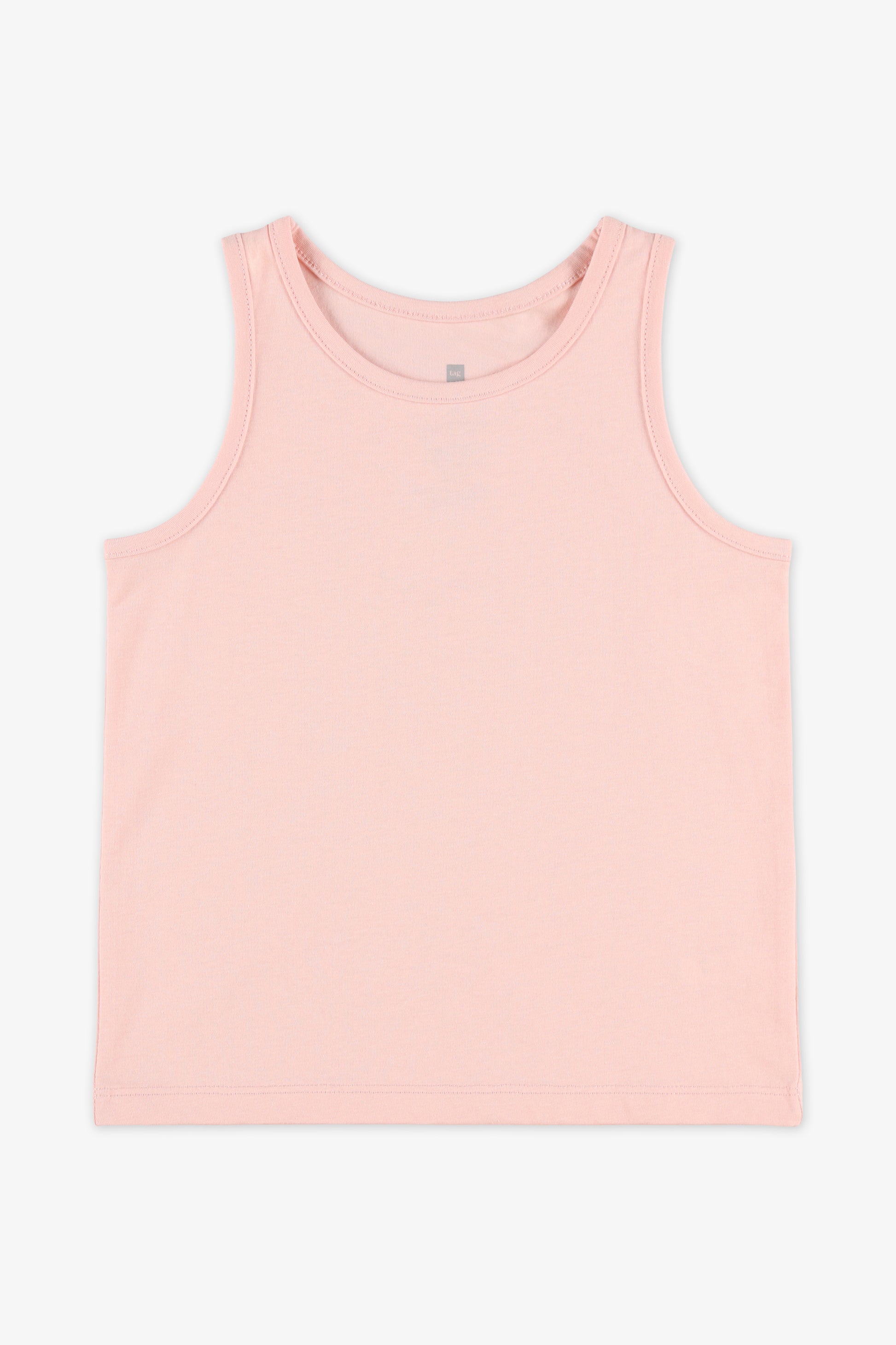Camisole col rond unie en jersey - Bébé garçon && ROSE
