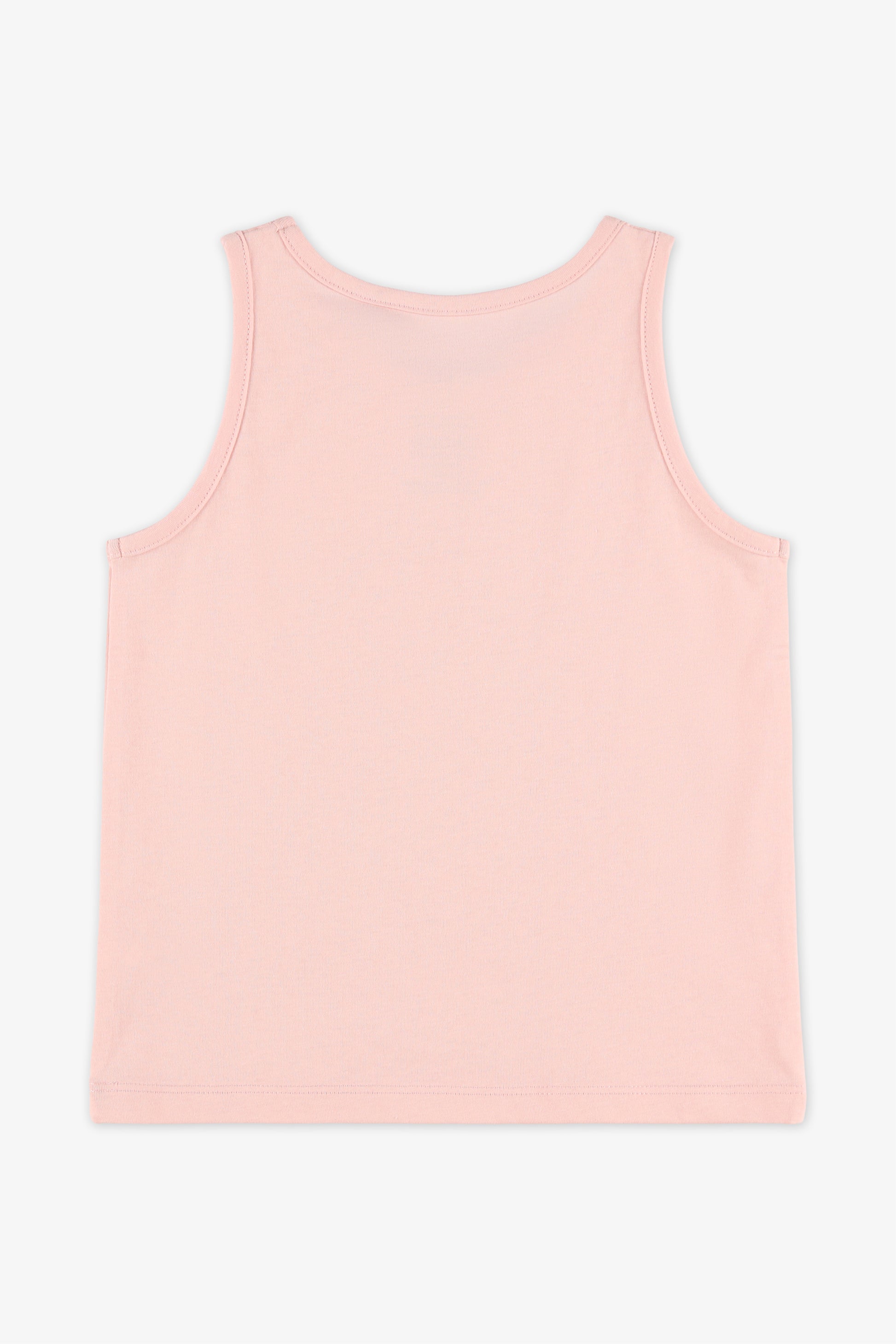 Camisole col rond unie en jersey - Bébé garçon && ROSE