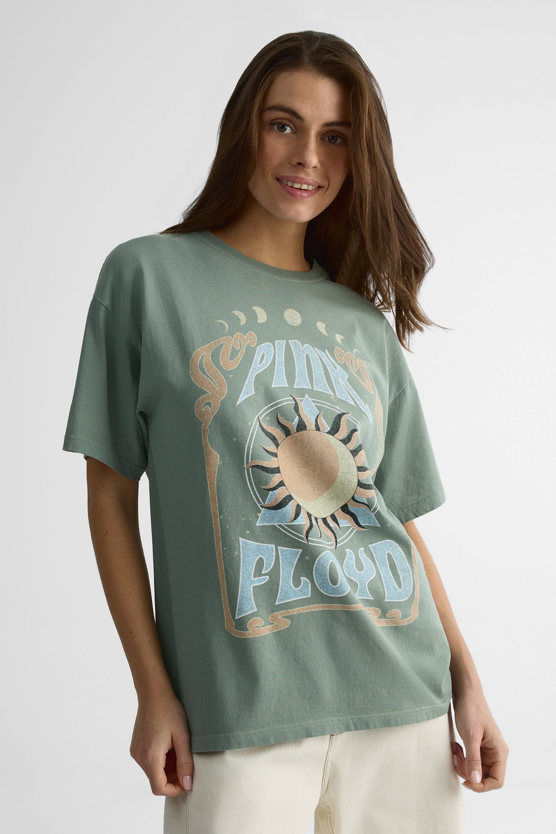 T-shirt graphique Pink Floyd – Jeune femme && AQUA