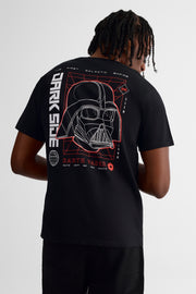 T-shirt graphique Star Wars col rond – Femme && NOIR