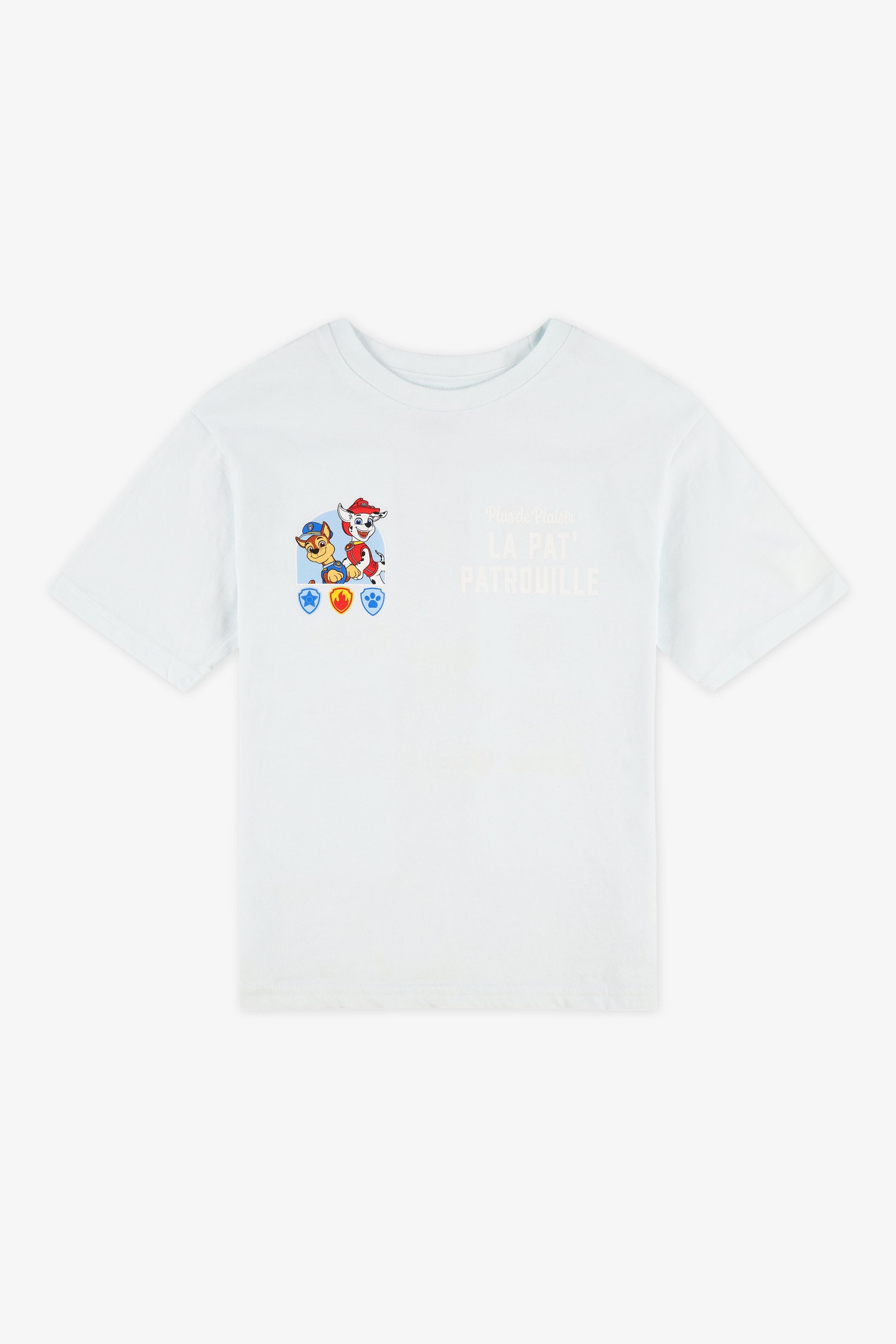 Chandail M/courtes graphique Pat Patrouille - Enfant garçon && BLEU