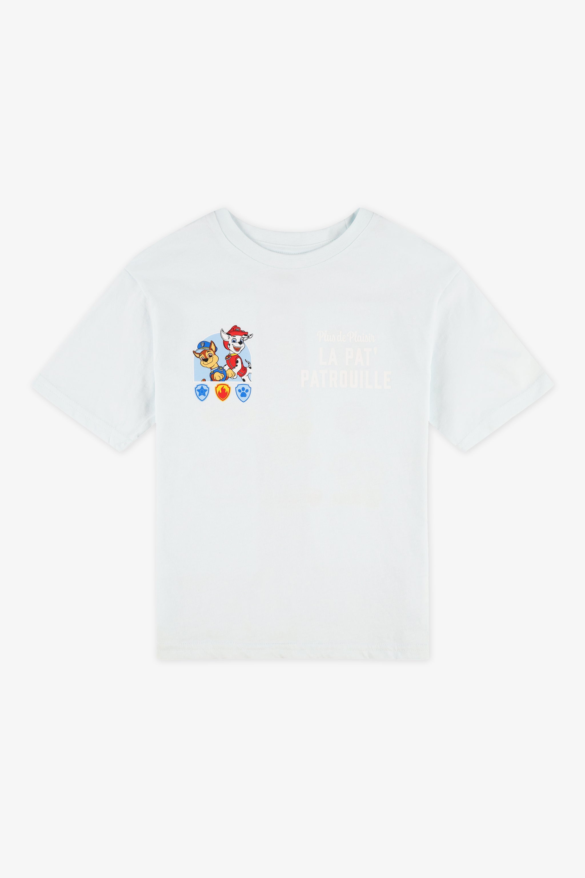Chandail M/courtes graphique Pat Patrouille - Enfant garçon && BLEU