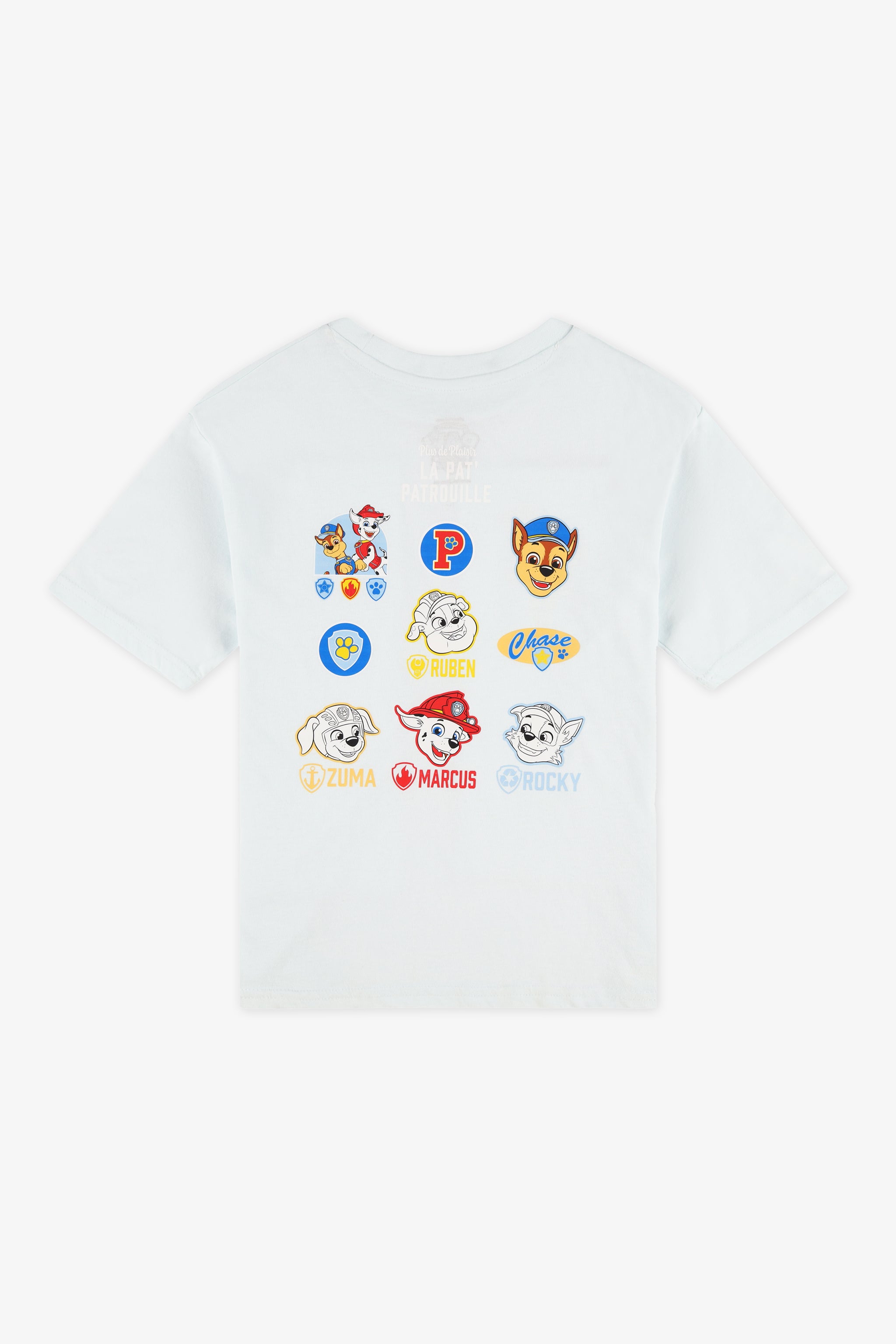 Chandail M/courtes graphique Pat Patrouille - Enfant garçon && BLEU