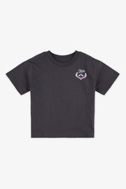 Chandail M/courtes graphique Stitch - Enfant garçon && CHARBON