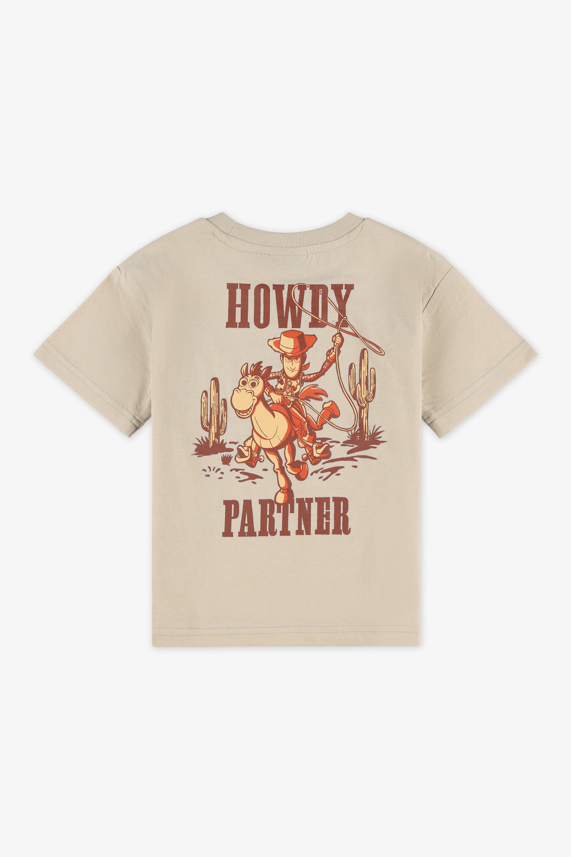 Chandail M/courtes graphique Woody - Enfant garçon && TAUPE