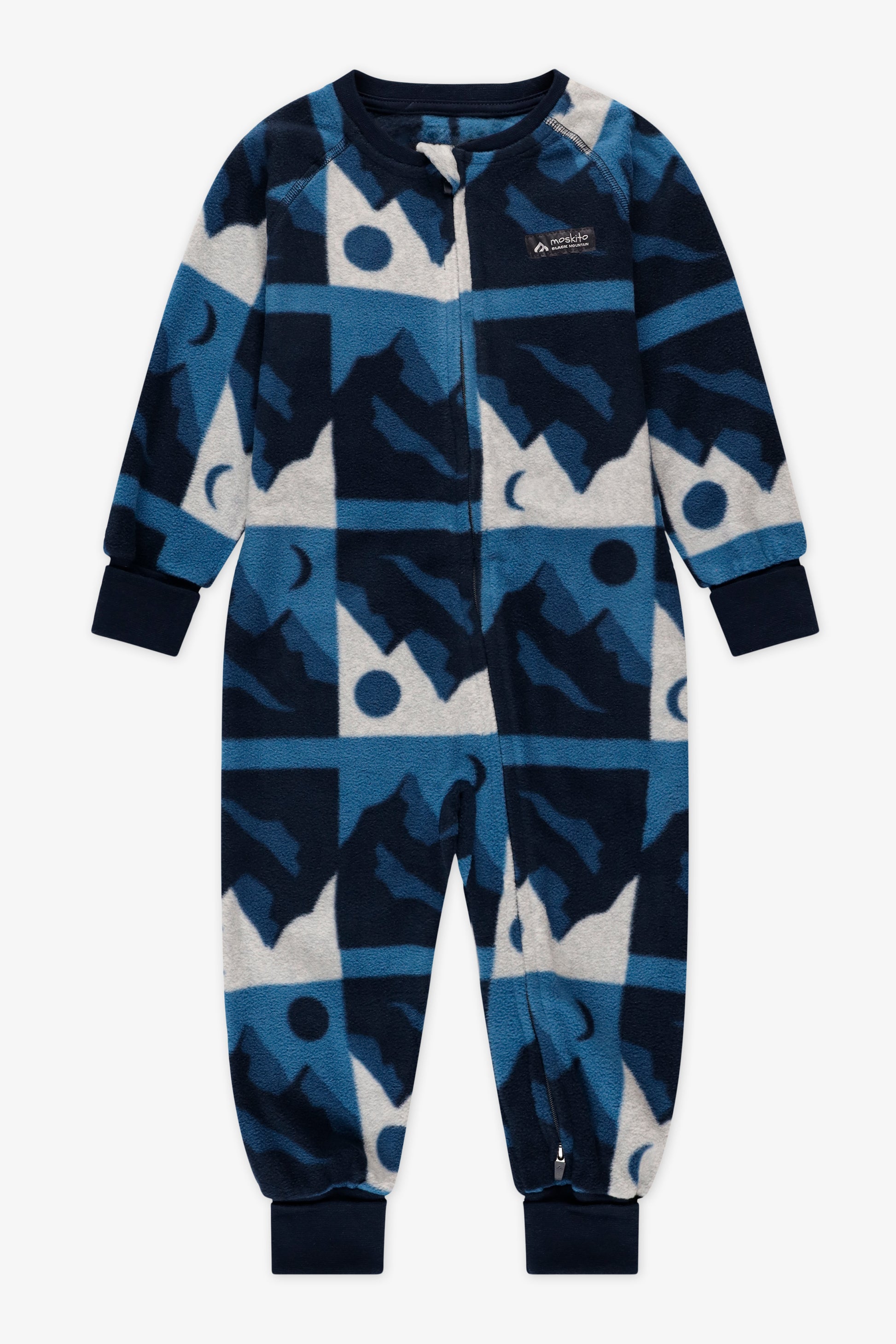Pyjama 1 pièce micropolar imprimé évolutif - Bébé garçon && MARIN/MULTI