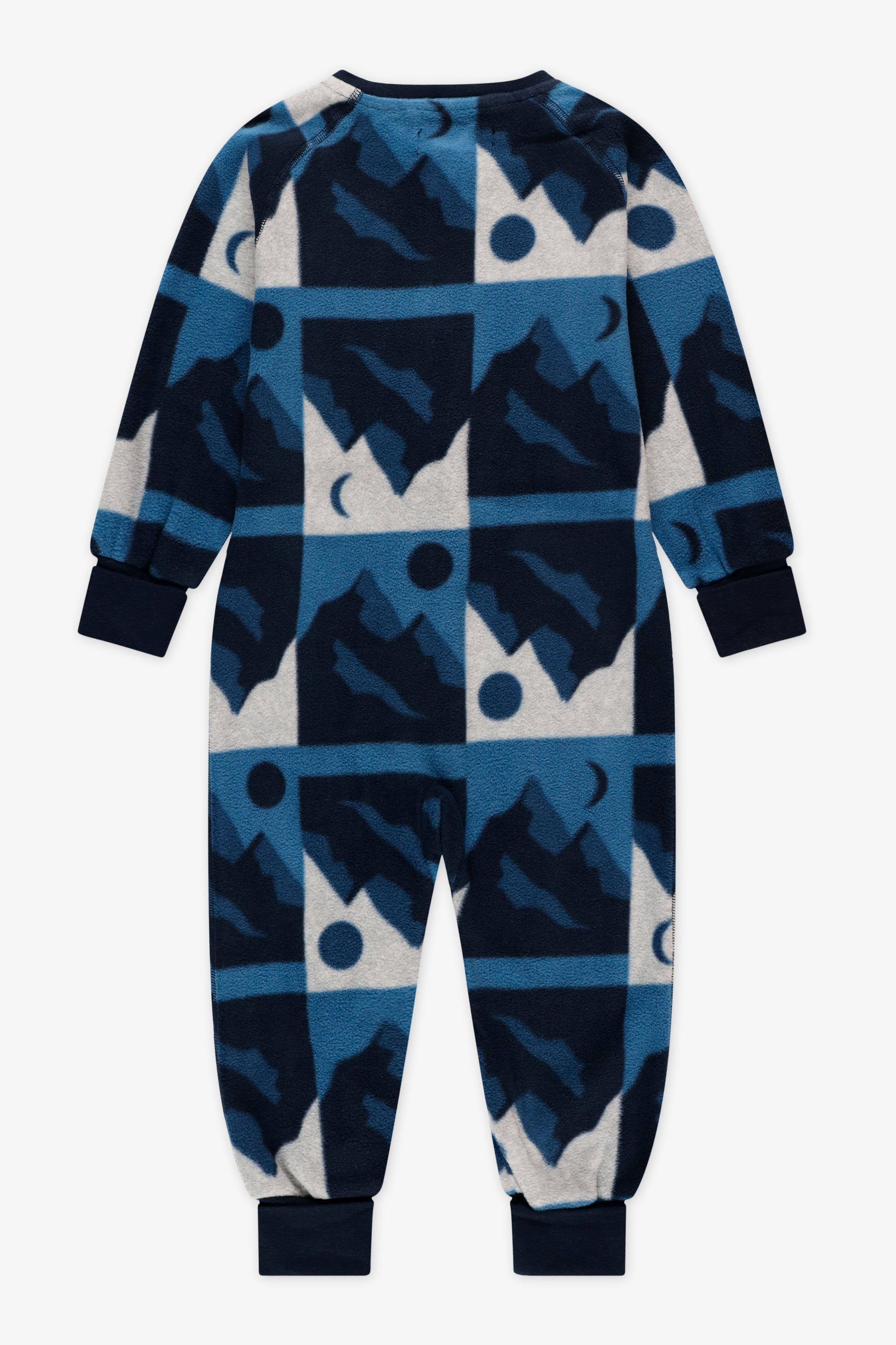 Pyjama 1 pièce micropolar imprimé évolutif - Bébé garçon && MARIN/MULTI