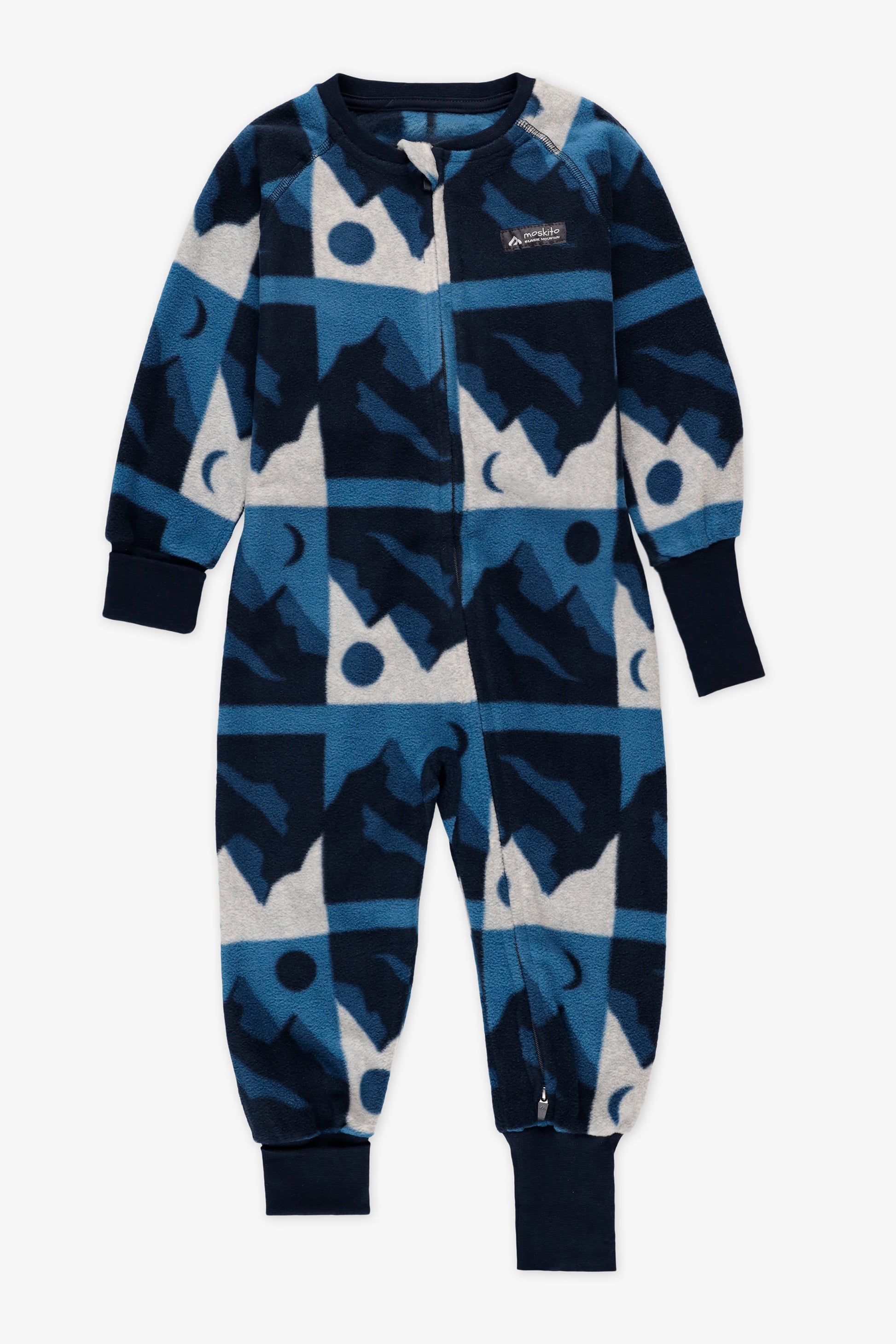 Pyjama 1 pièce micropolar imprimé évolutif - Bébé garçon && MARIN/MULTI