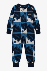 Pyjama 1 pièce micropolar imprimé - Enfant garçon && MARIN/MULTI