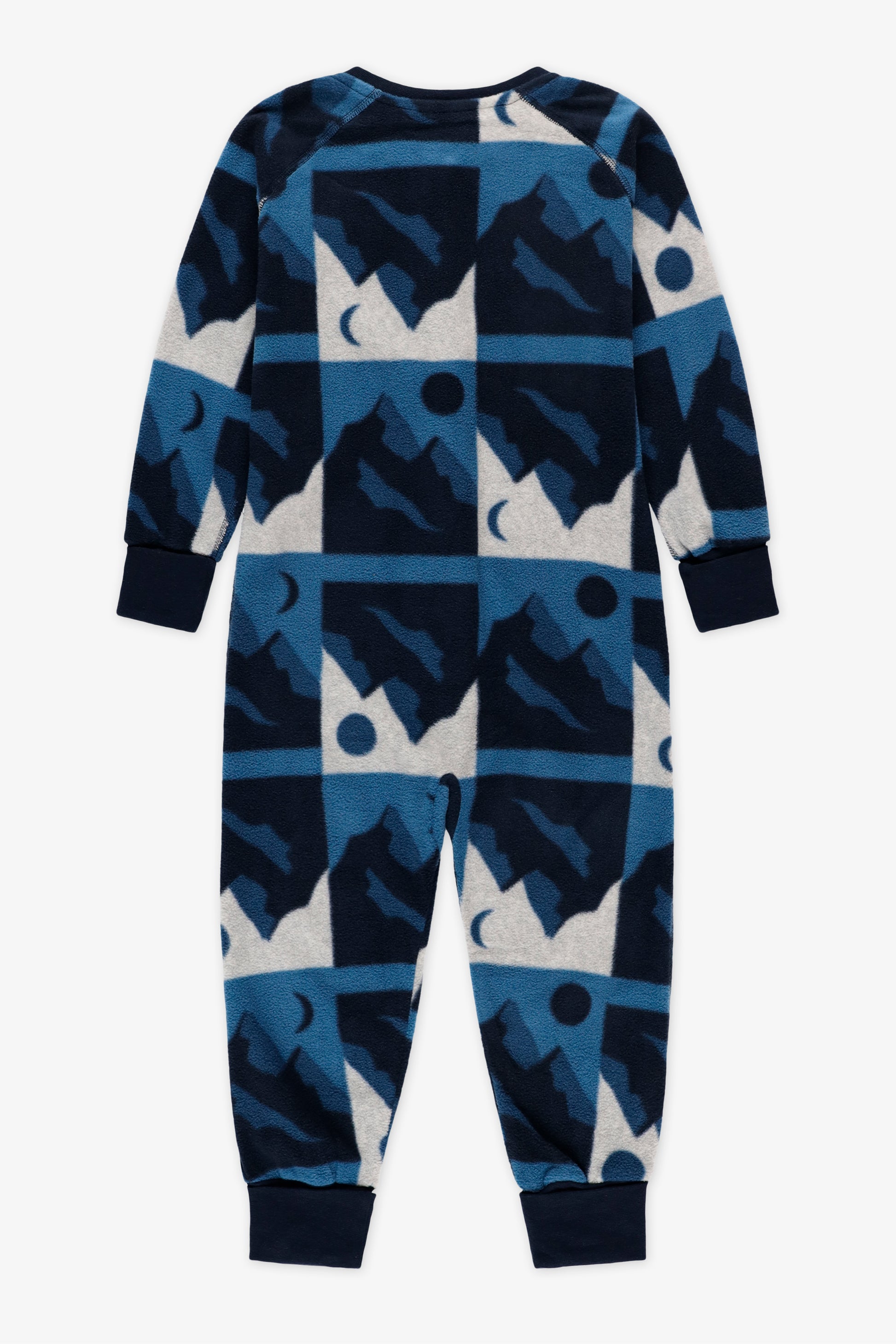 Pyjama 1 pièce micropolar imprimé - Enfant garçon && MARIN/MULTI