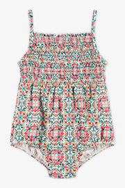 Maillot de bain 1 pièce - Bébé fille && BLANC MULTI
