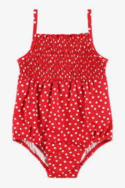 Maillot de bain 1 pièce - Bébé fille && ROUGE/MULTI