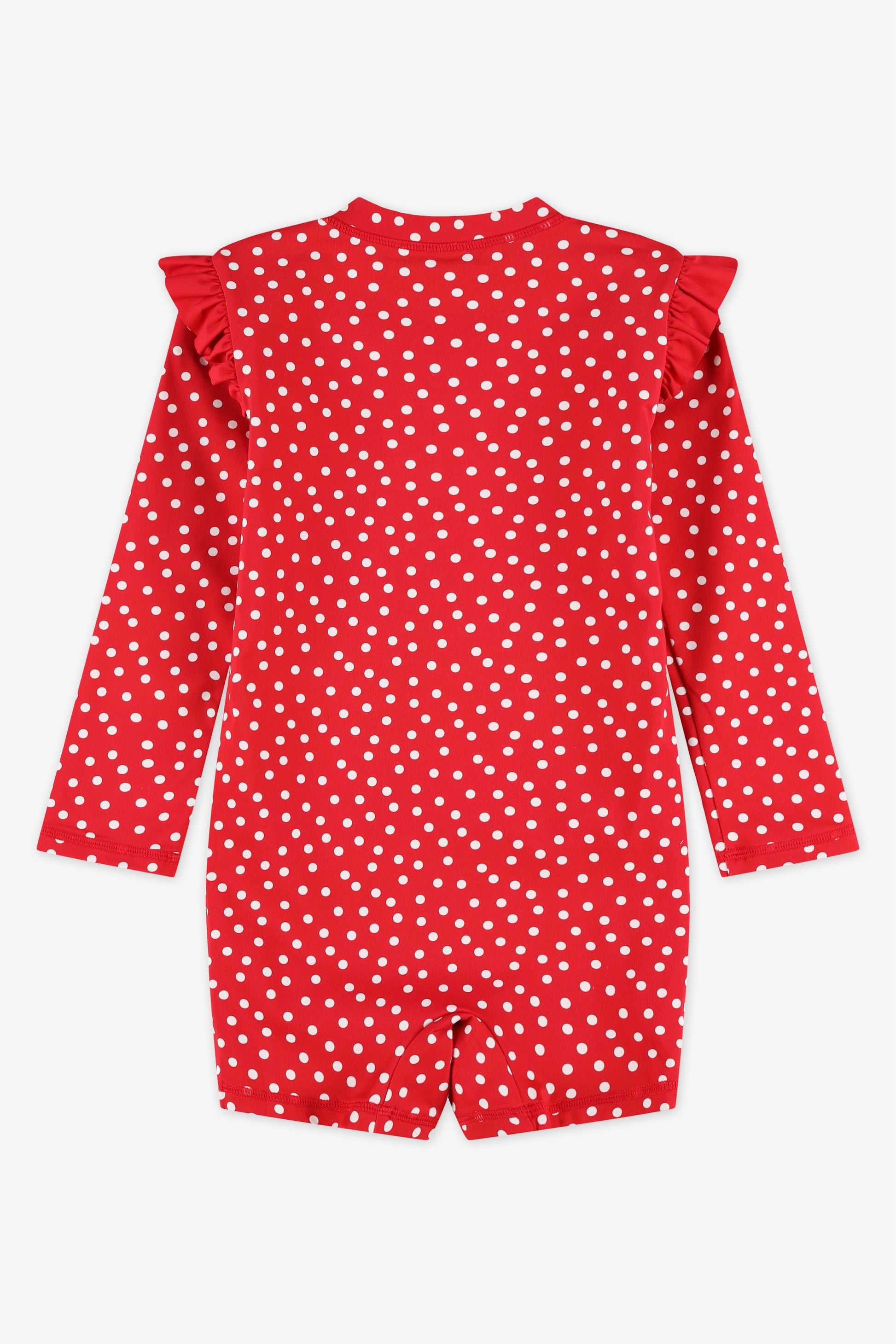 Maillot de bain combinaison - Bébé fille && ROUGE/MULTI