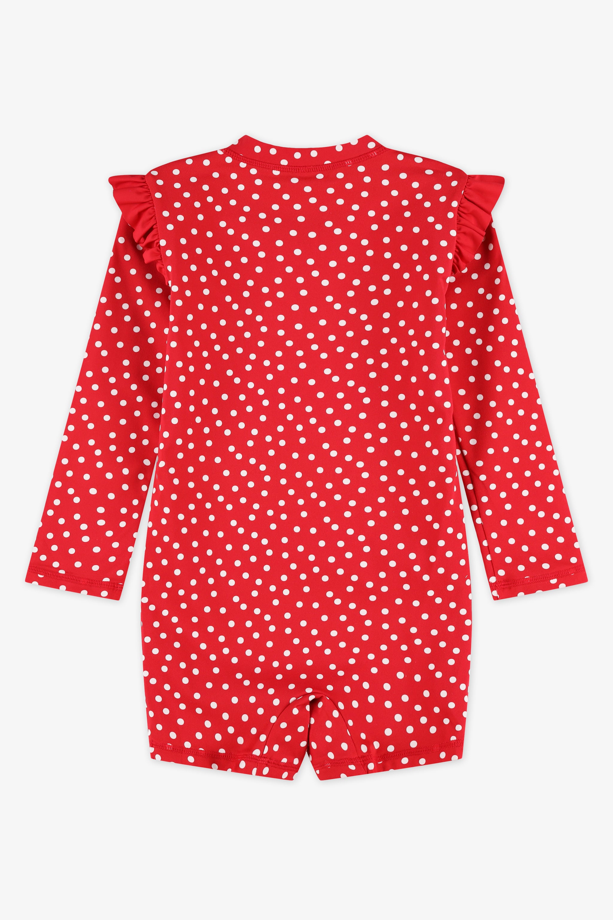 Maillot de bain combinaison - Bébé fille && ROUGE/MULTI