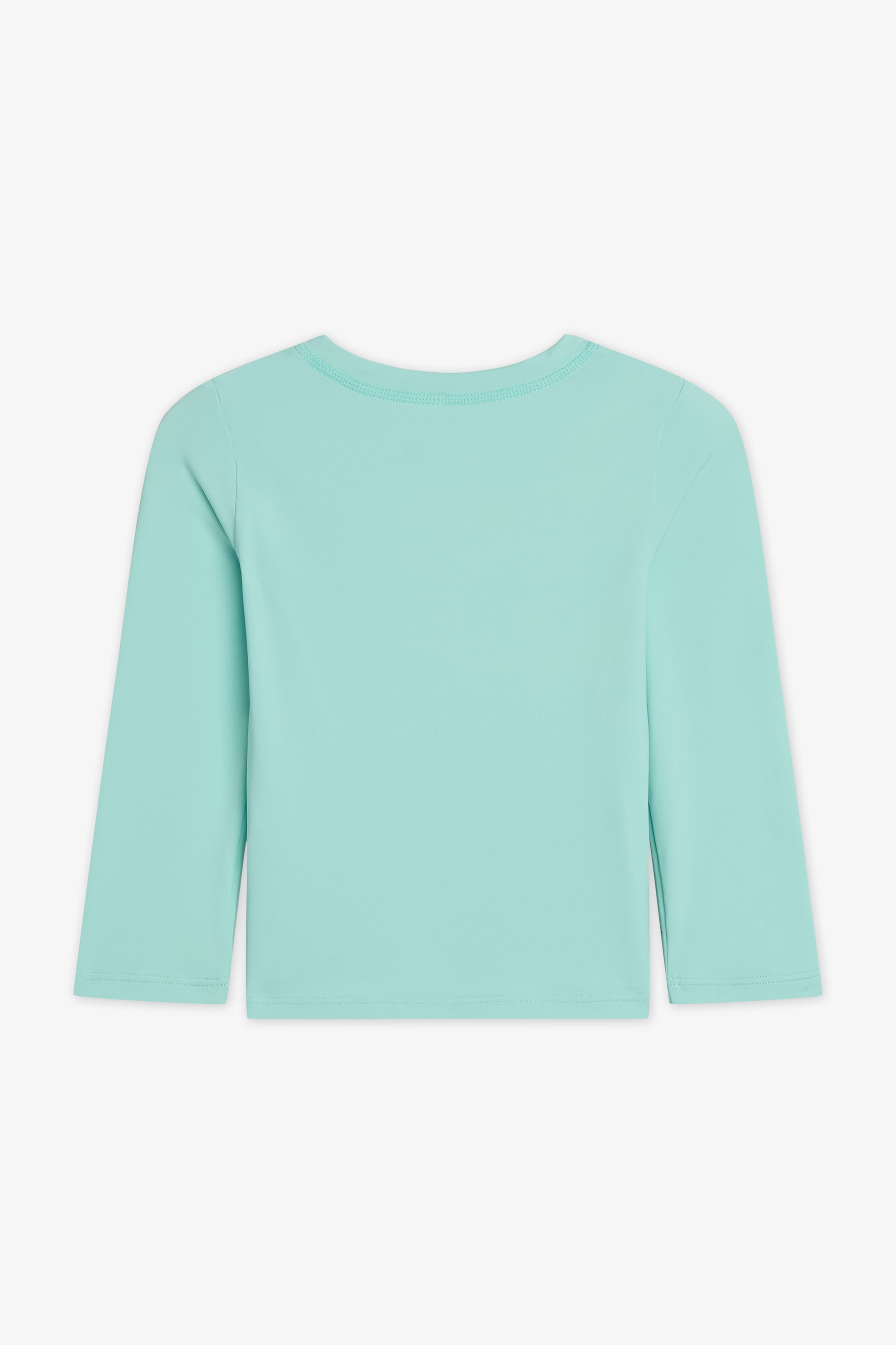 Maillot de bain rashguard manches longues - Bébé fille && AQUA