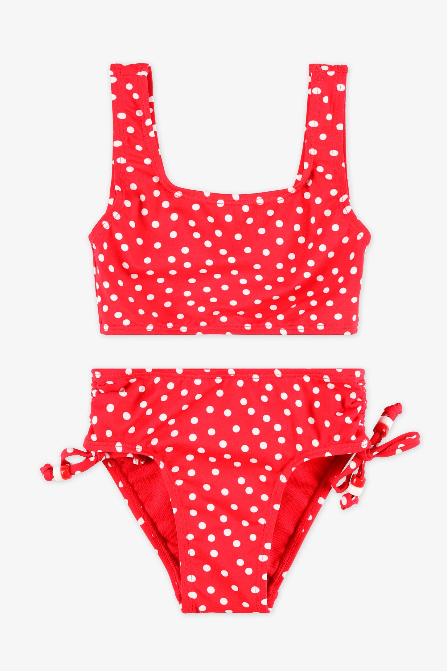 Ensemble maillot de bain 2 pièces - Bébé fille && ROUGE/MULTI