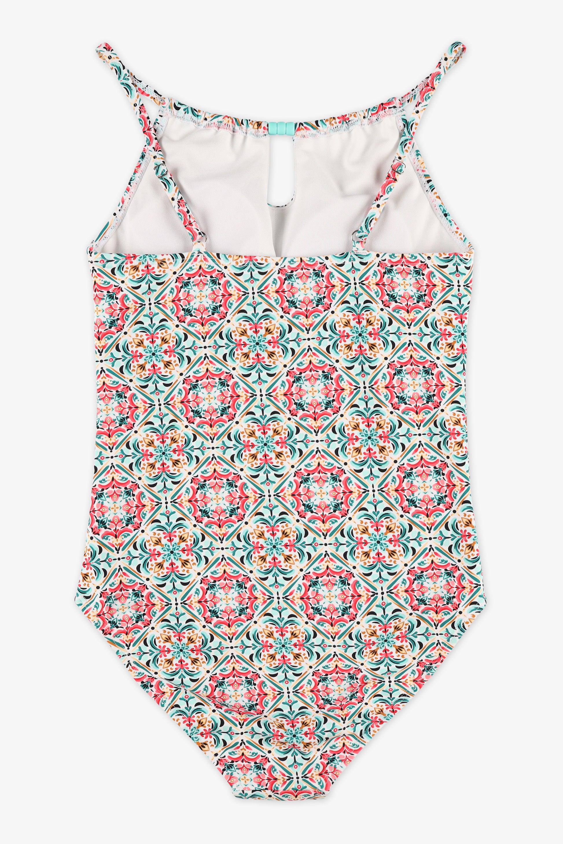 Maillot de bain 1 pièce - Ado fille && BLANC MULTI