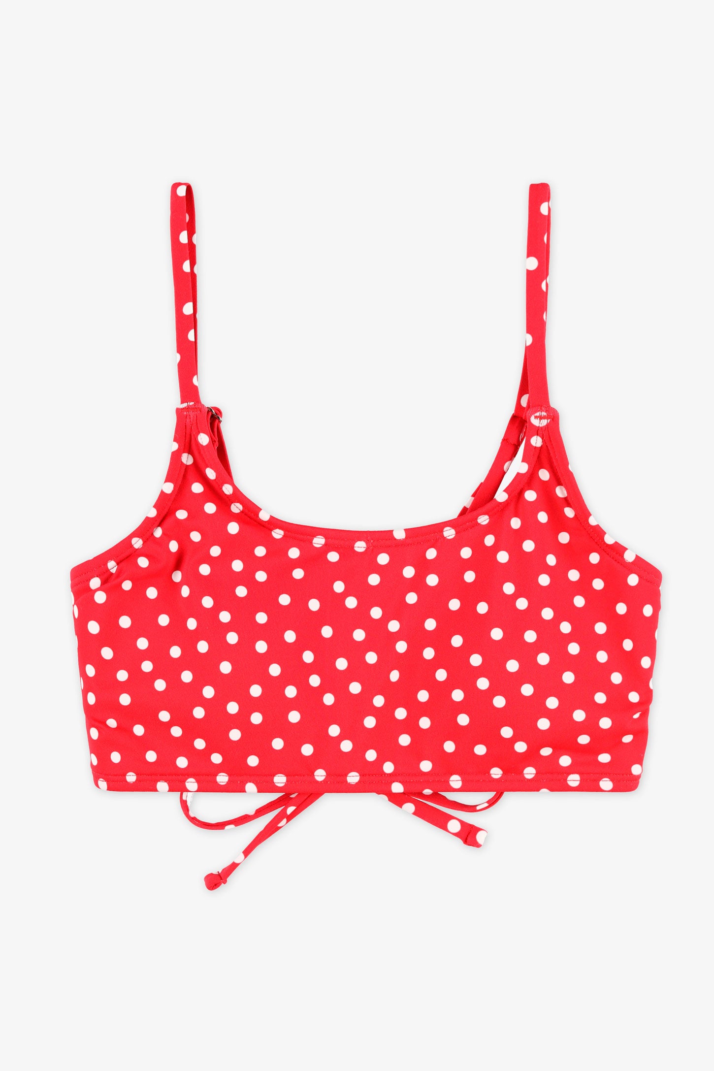 Haut de maillot mixte imprimé – Ado fille && ROUGE/MULTI