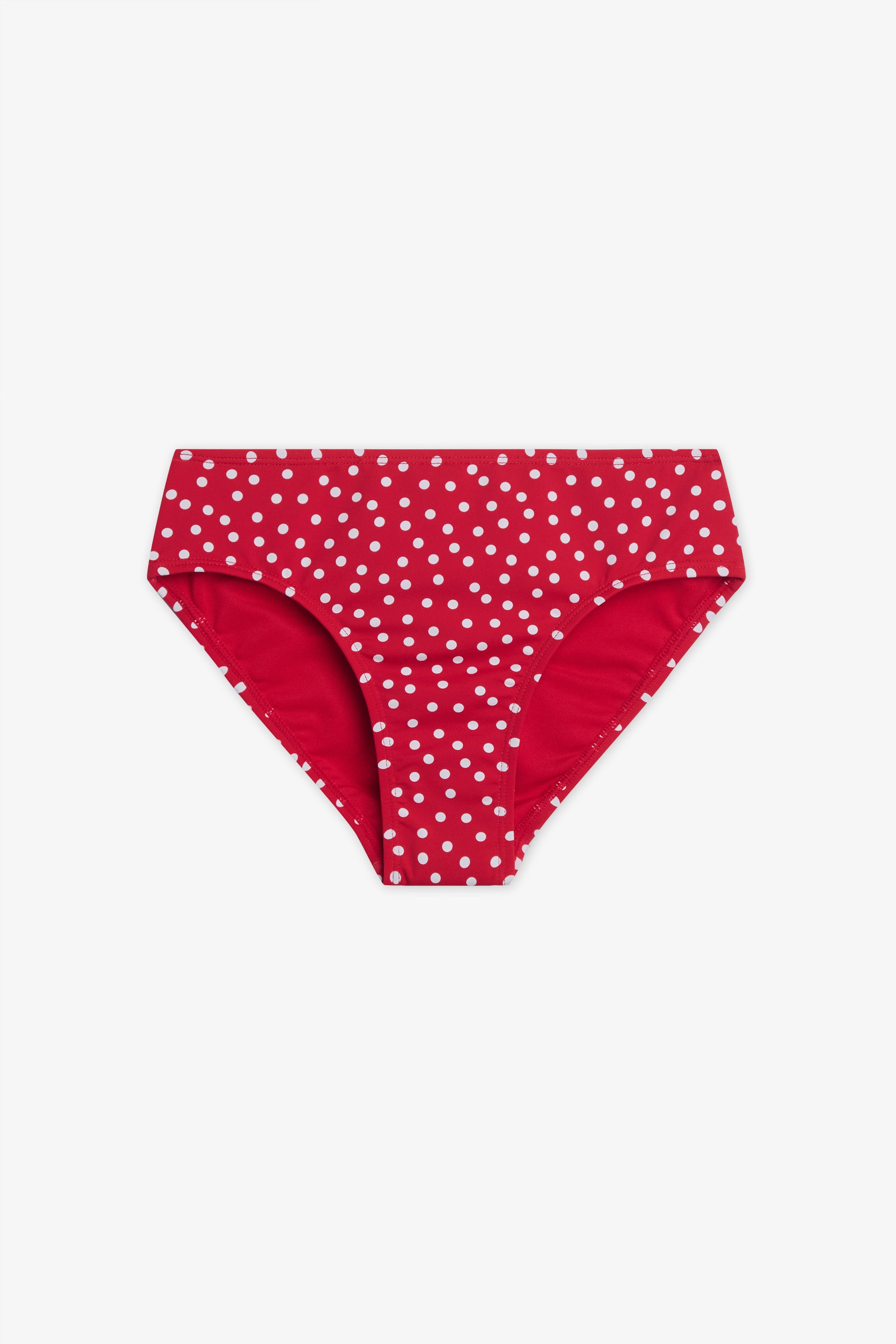 Culotte maillot imprimée - Ado fille && ROUGE/MULTI