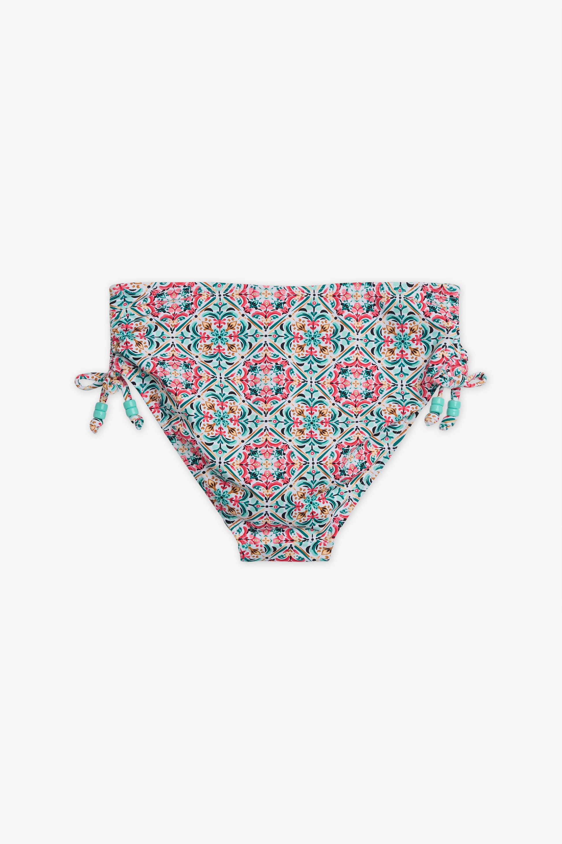 Culotte de maillot mixte - Ado fille && BLANC MULTI