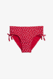 Culotte de maillot mixte - Ado fille && ROUGE/MULTI