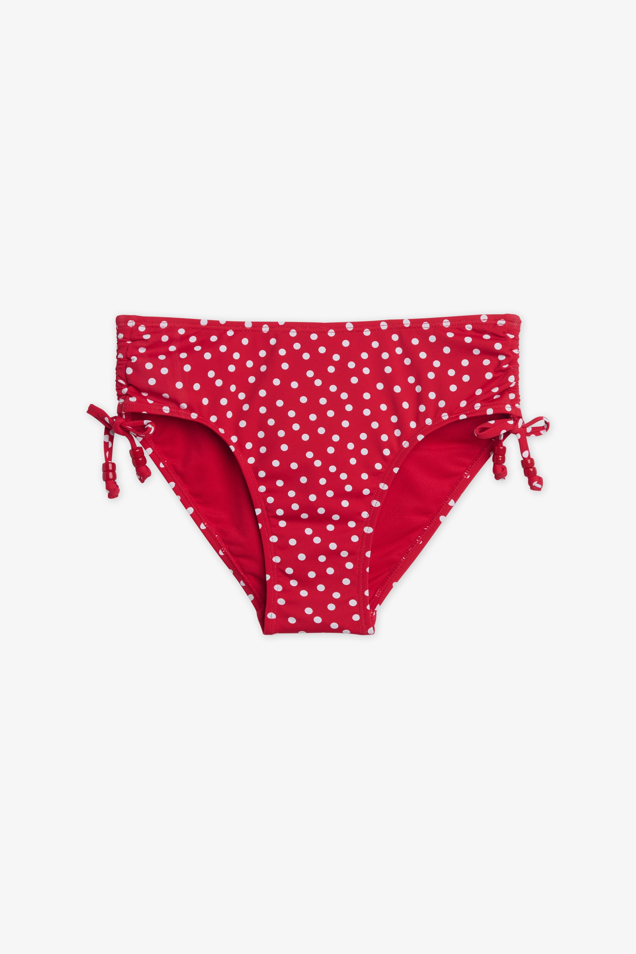 Culotte de maillot mixte - Ado fille && ROUGE/MULTI