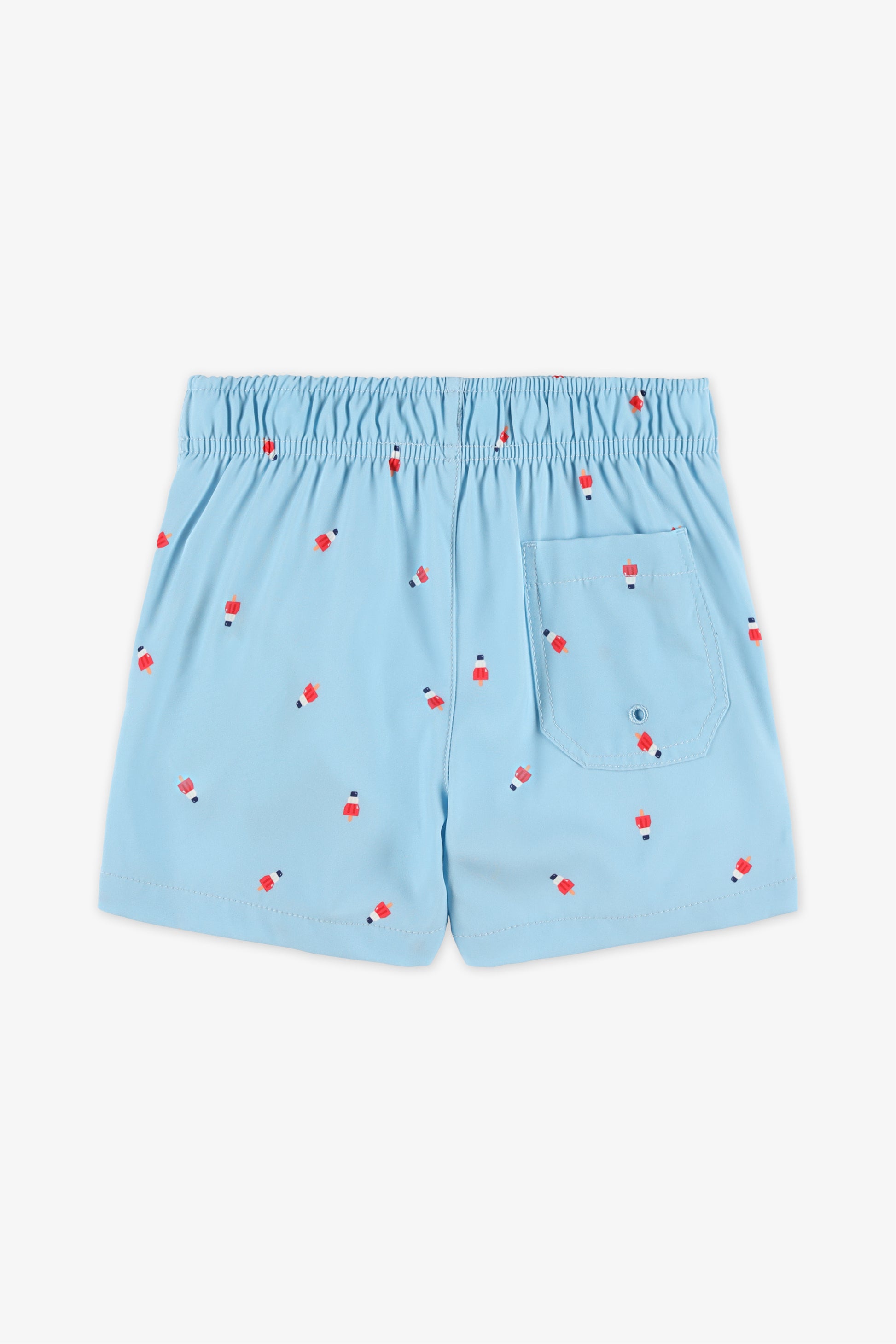 Maillot de bain boardshort - Enfant garçon && BLEU MULTI