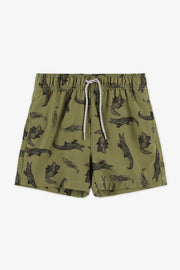 Maillot de bain boardshort - Enfant garçon && KAKI/MULTI