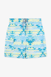 Maillot de bain boardshort - Ado garçon && BLEU MULTI