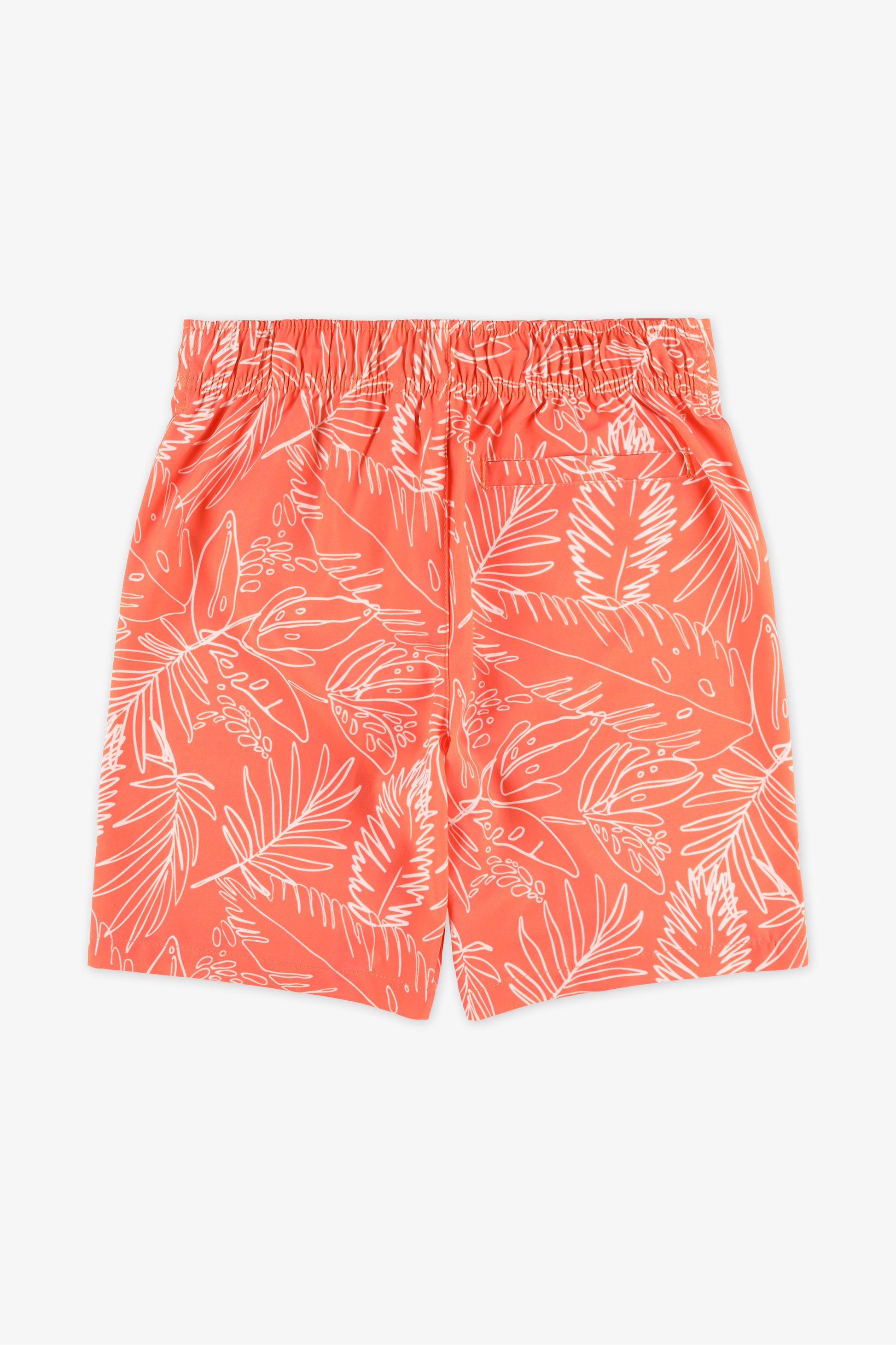 Maillot de bain boardshort - Ado garçon && ORANGE MULTI