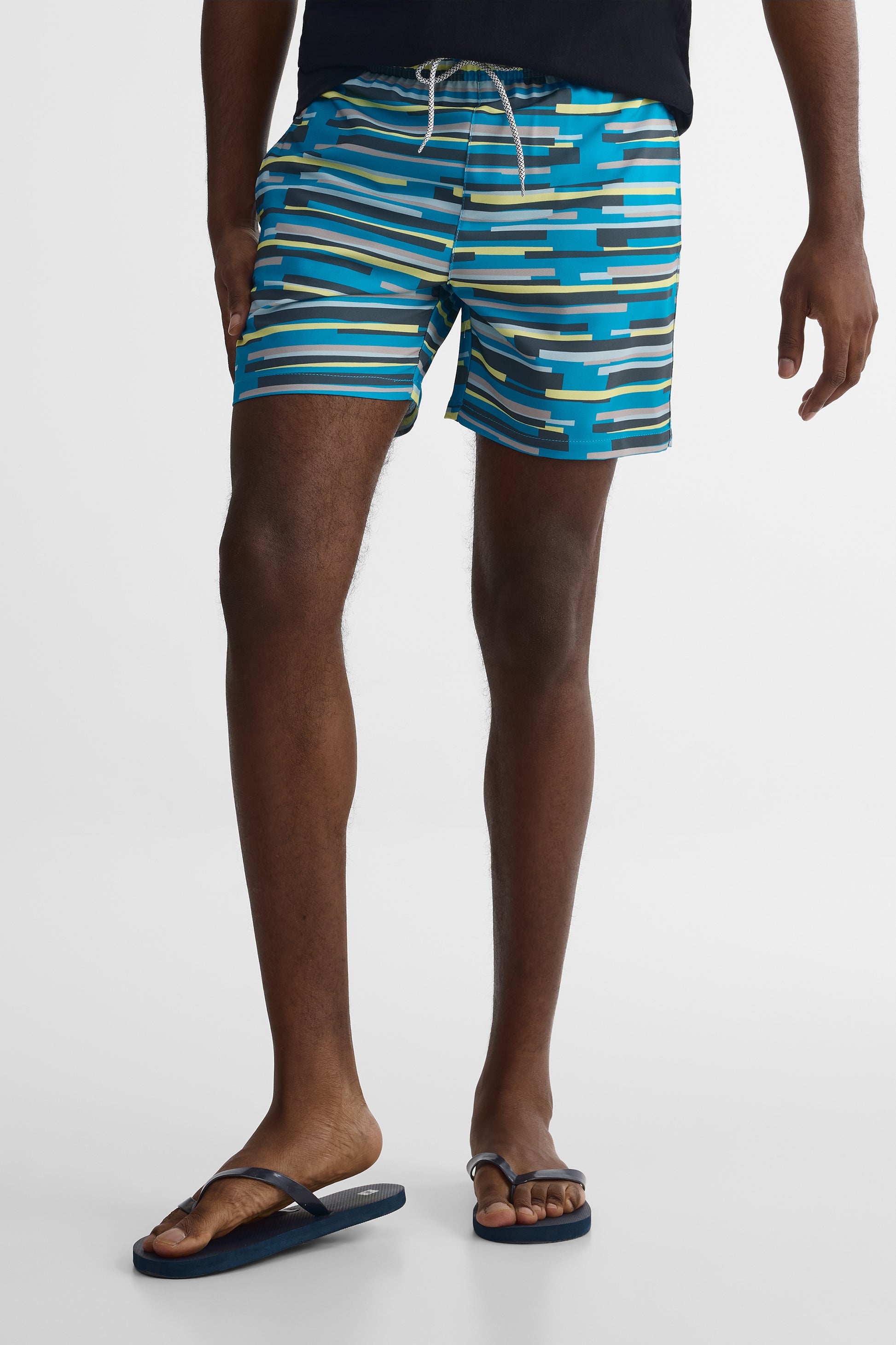 Maillot de bain élastique - Homme && SARCELLE/MULTI