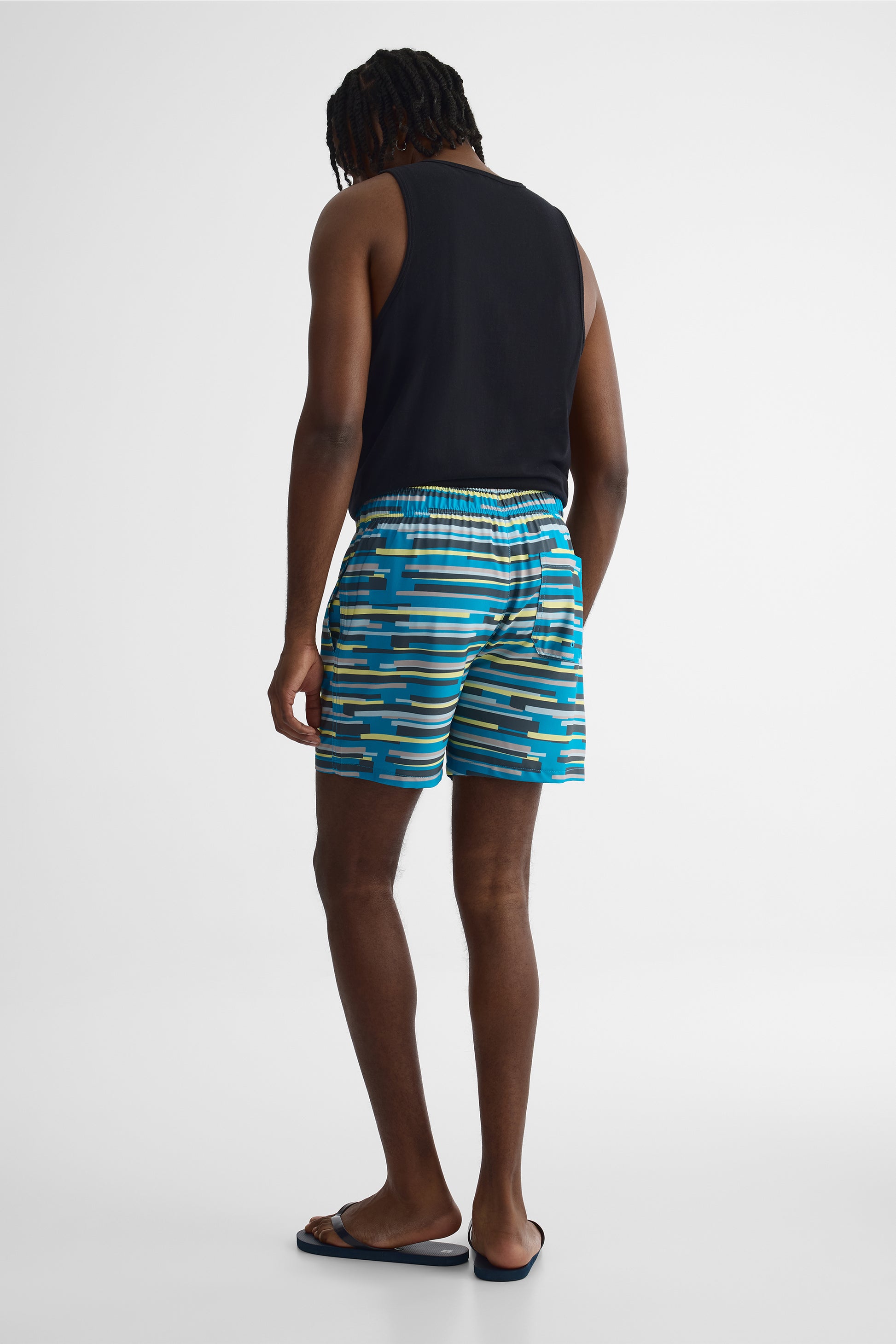 Maillot de bain élastique - Homme && SARCELLE/MULTI