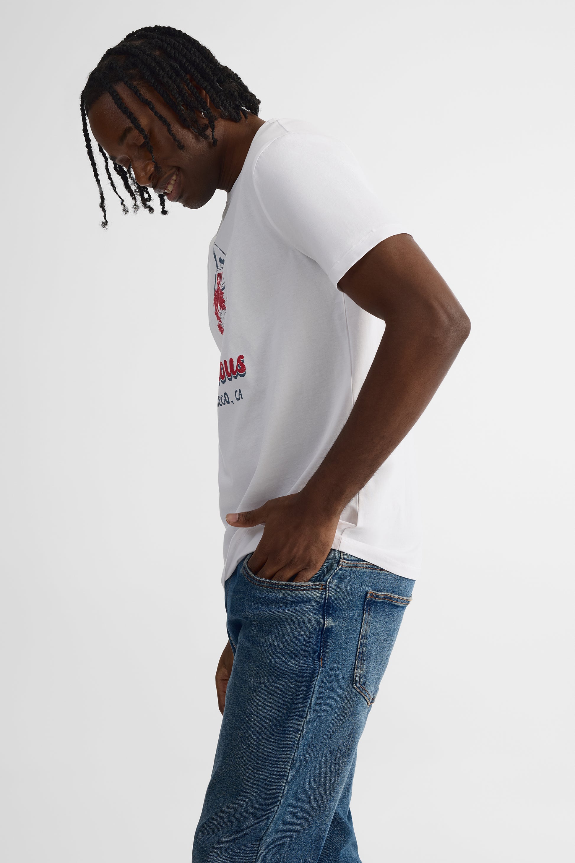 Chandail de nuit en jersey - Homme && BLANC