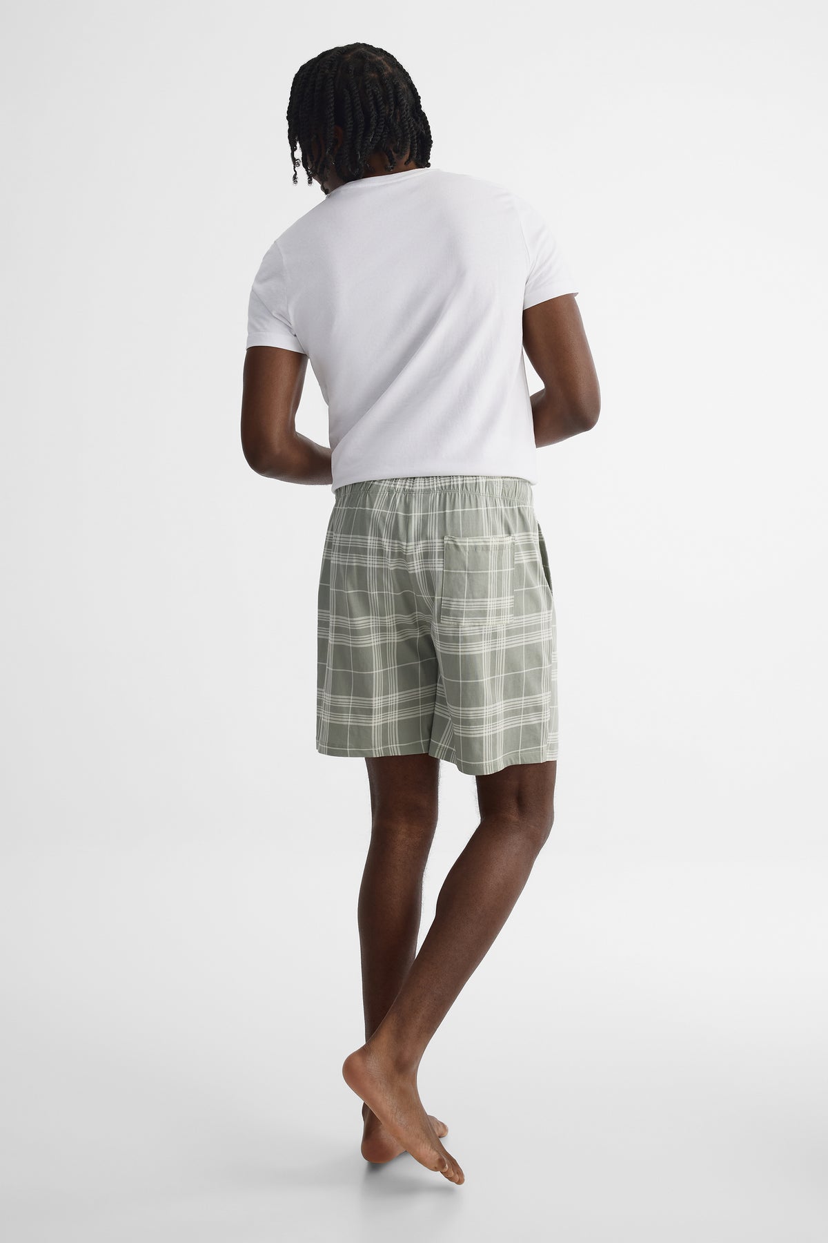 Bermudas de nuit en jersey - Homme && KAKI/MULTI