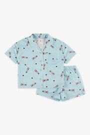 Ensemble 2 pièces de nuit - Enfant fille && BLEU MULTI