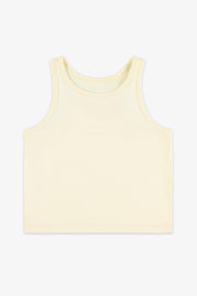 Camisole respirante col rond - Ado fille && JAUNE
