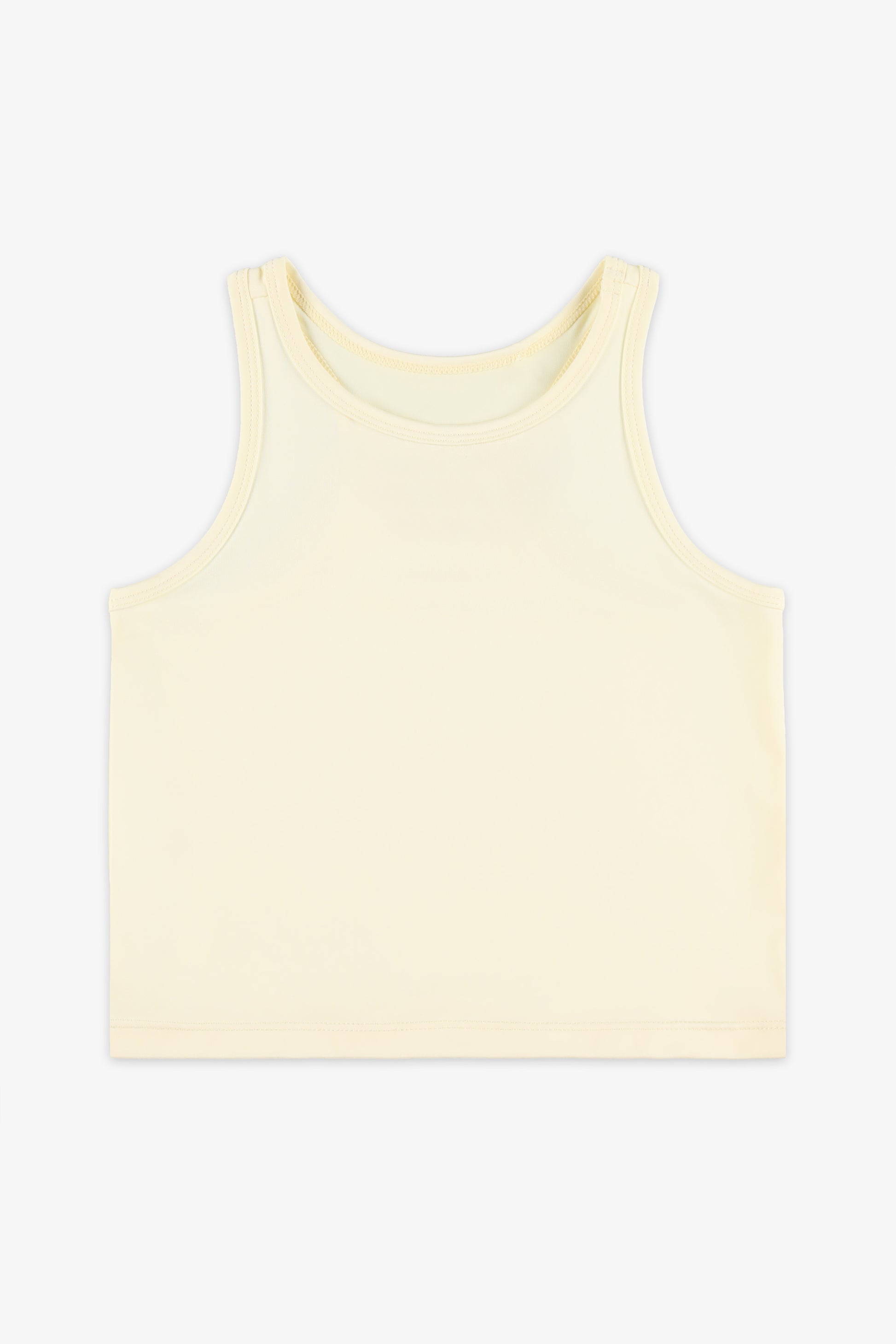 Camisole respirante col rond - Ado fille && JAUNE