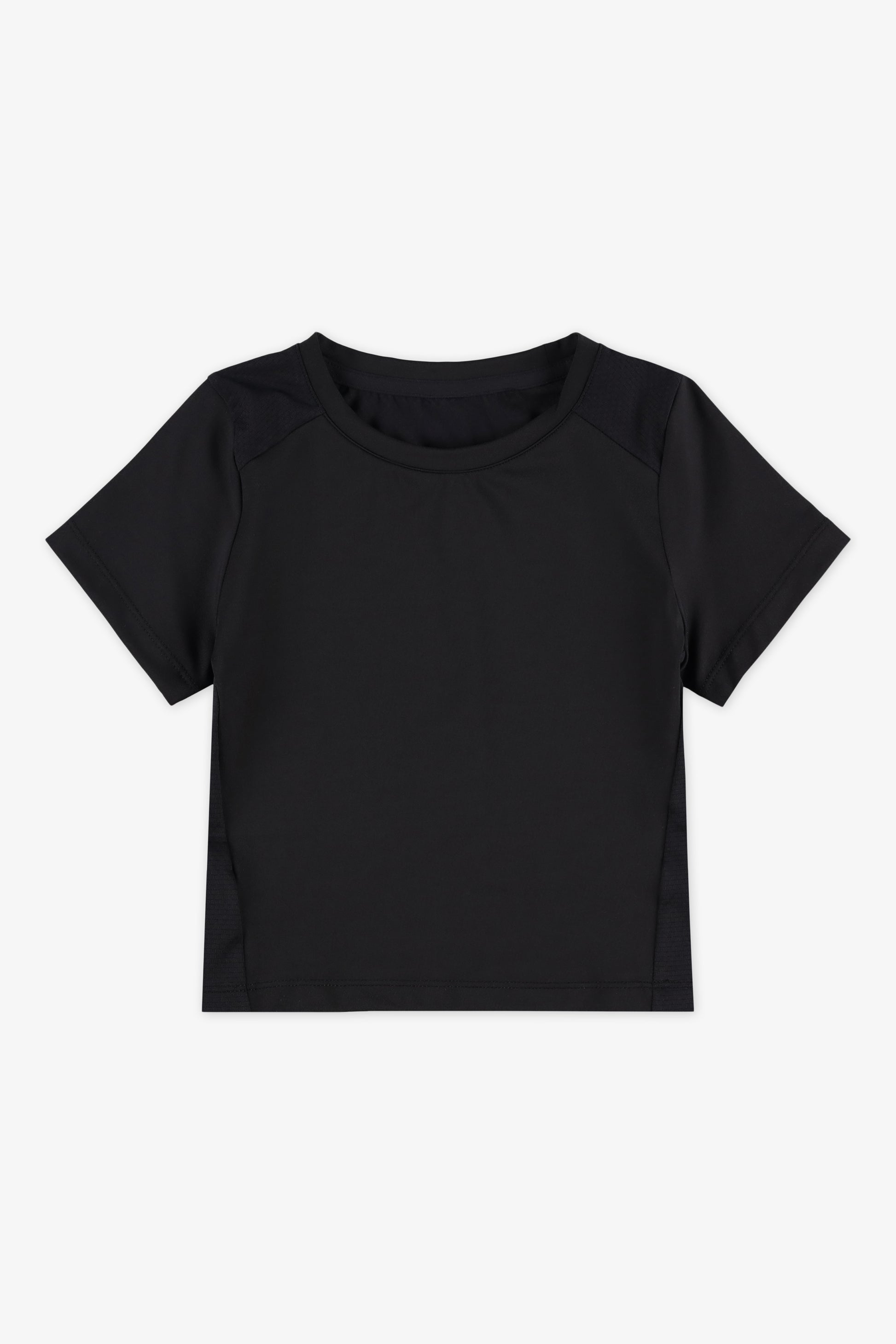 Camisole respirante col rond - Ado fille && NOIR