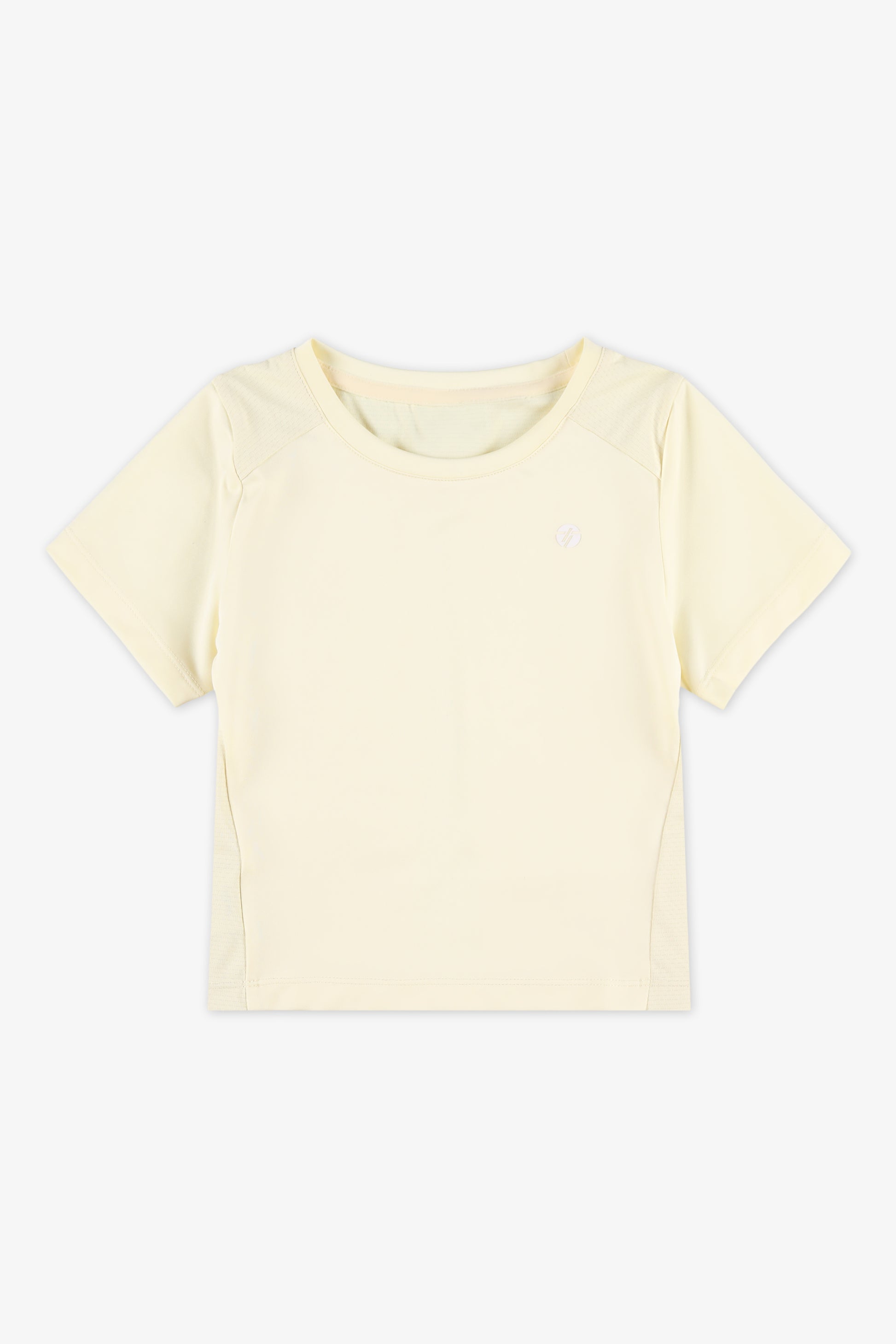 Camisole respirante col rond - Ado fille && JAUNE