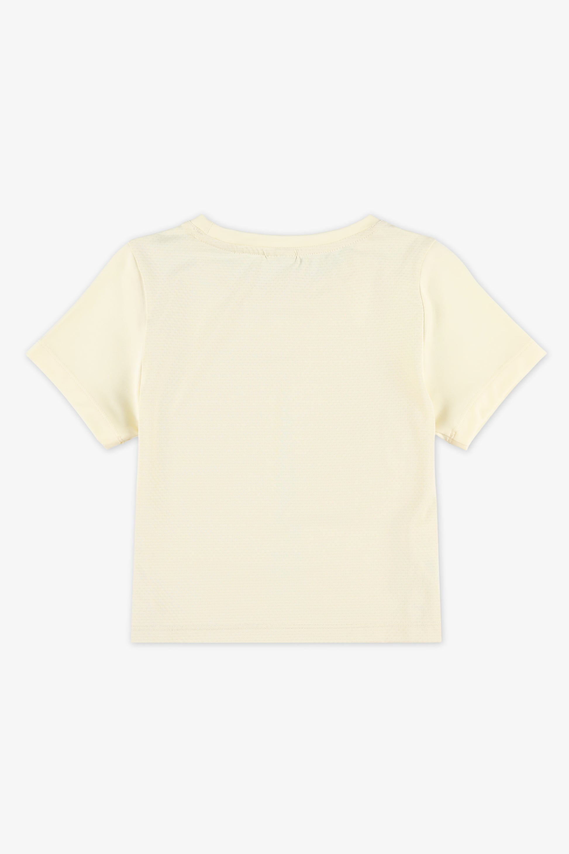 Camisole respirante col rond - Ado fille && JAUNE